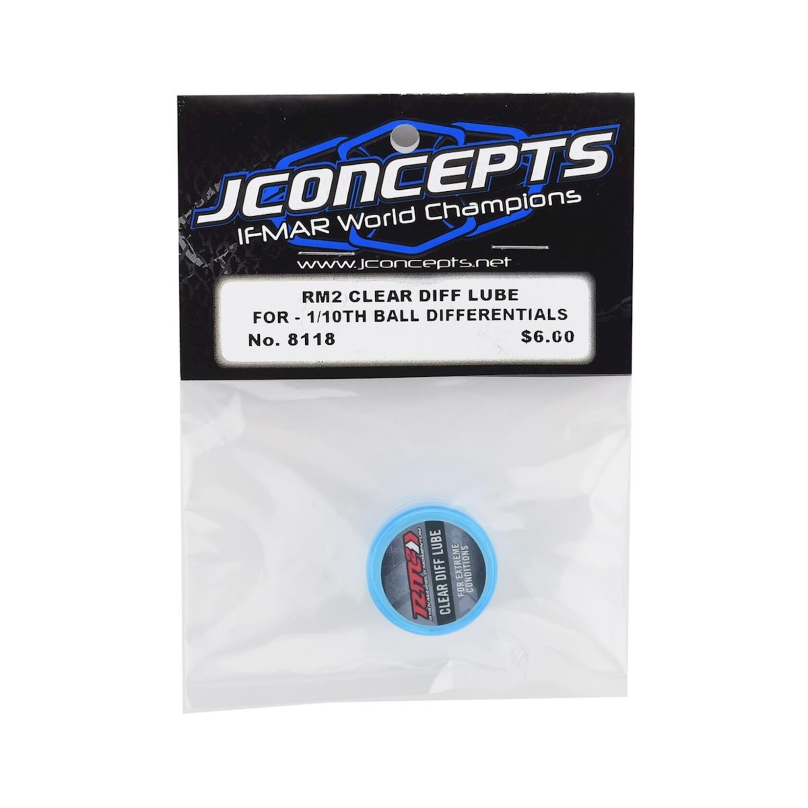 JConcepts #8118 JConcepts RM2 Differential Lube (Clear)