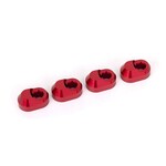 Traxxas #7743-RED Traxxas X-Maxx/XRT Aluminum Suspension Pin Retainer (4) (Red)