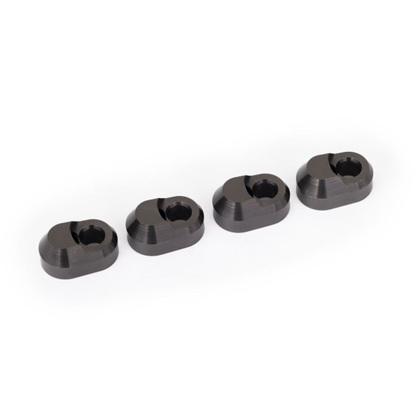 Traxxas #7743-GRAY Traxxas X-Maxx/XRT Aluminum Suspension Pin Retainer (4) (Gray)