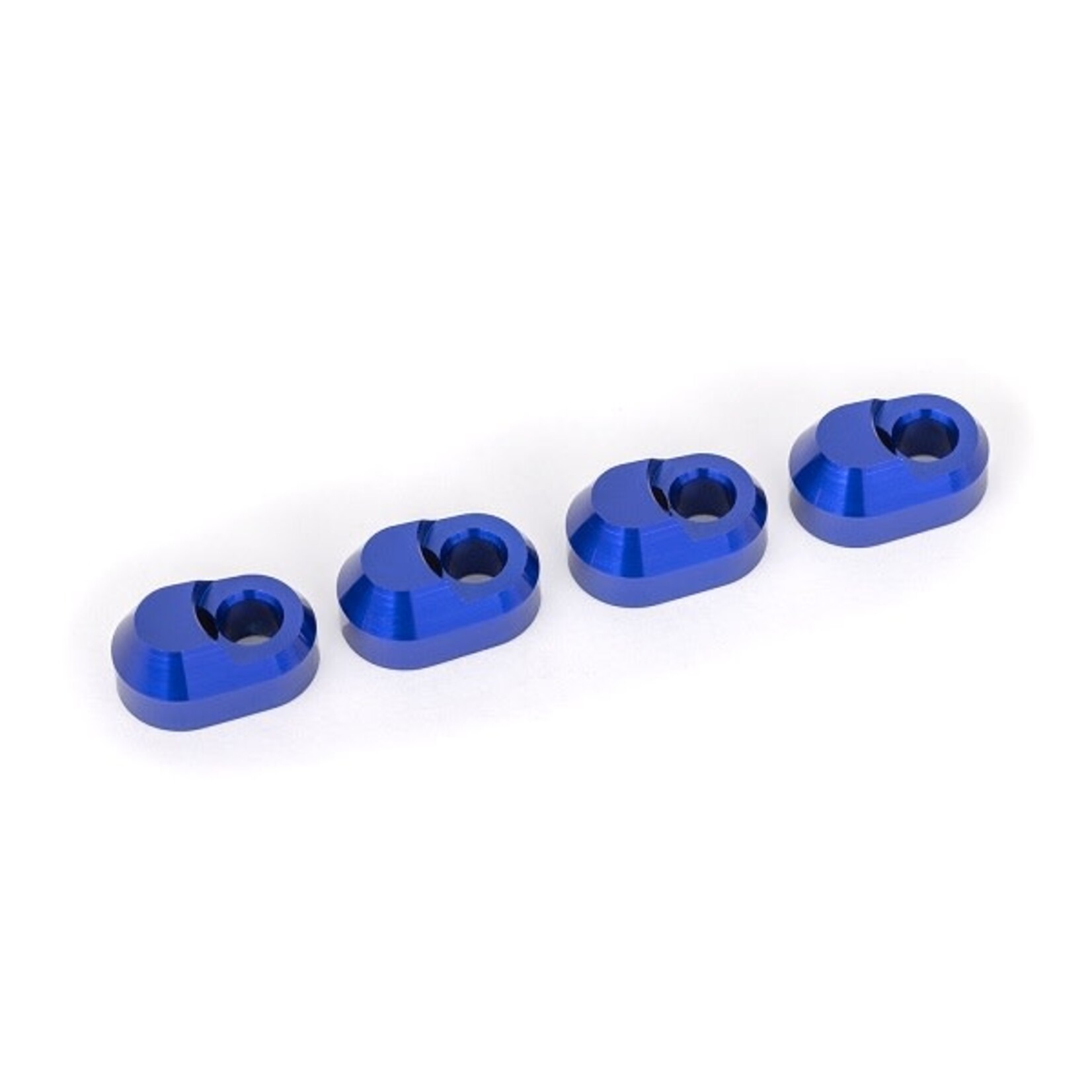 Traxxas #7743-BLUE Traxxas X-Maxx/XRT Aluminum Suspension Pin Retainer (4) (Blue)