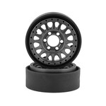 Vanquish Products #VPS07803 Vanquish Products KMC KM445 Impact 1.9" Beadlock Crawler Wheels (Grey) (2)