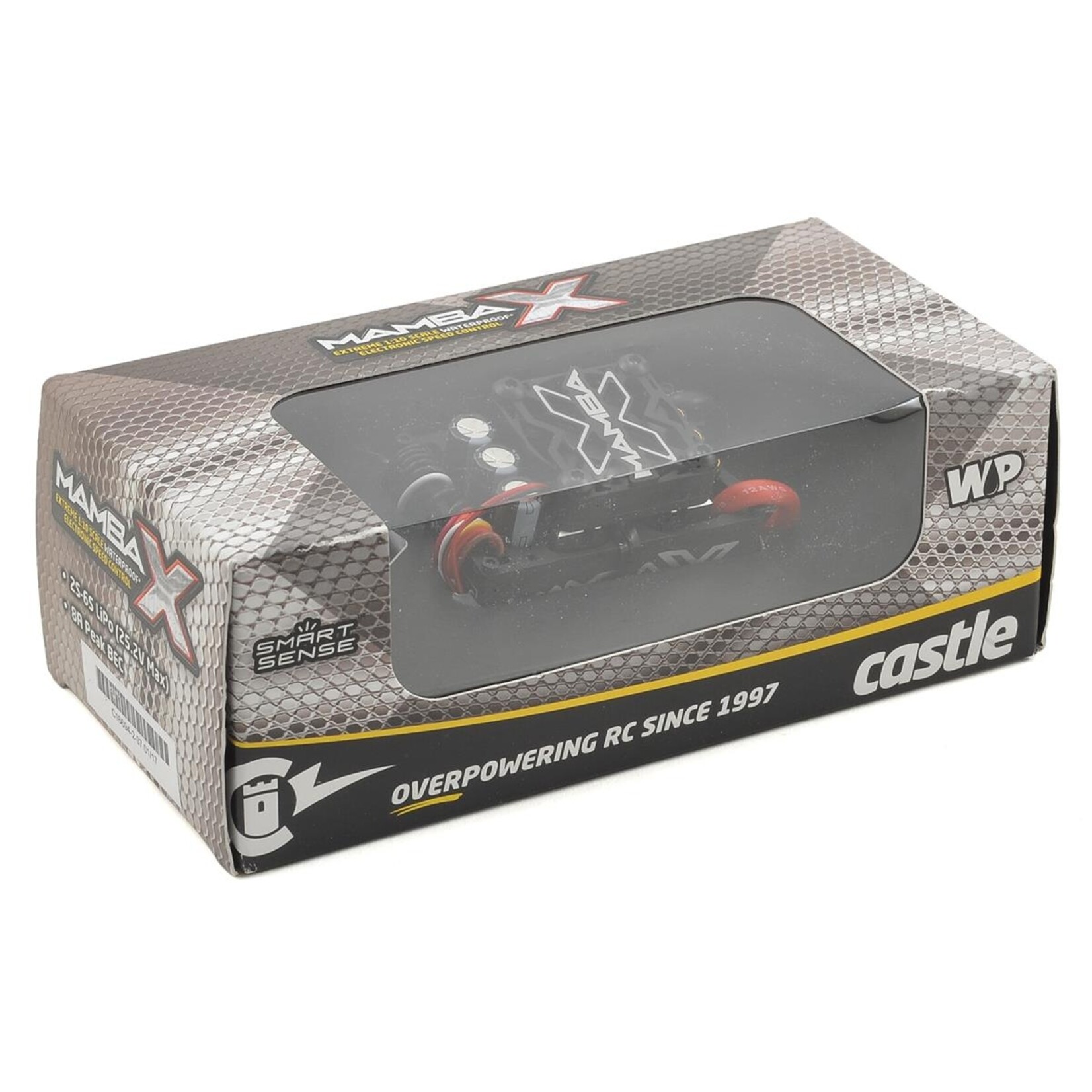 Castle Creations #010-0155-00 Castle Creations Mamba X Waterproof 1/10 Scale Brushless ESC