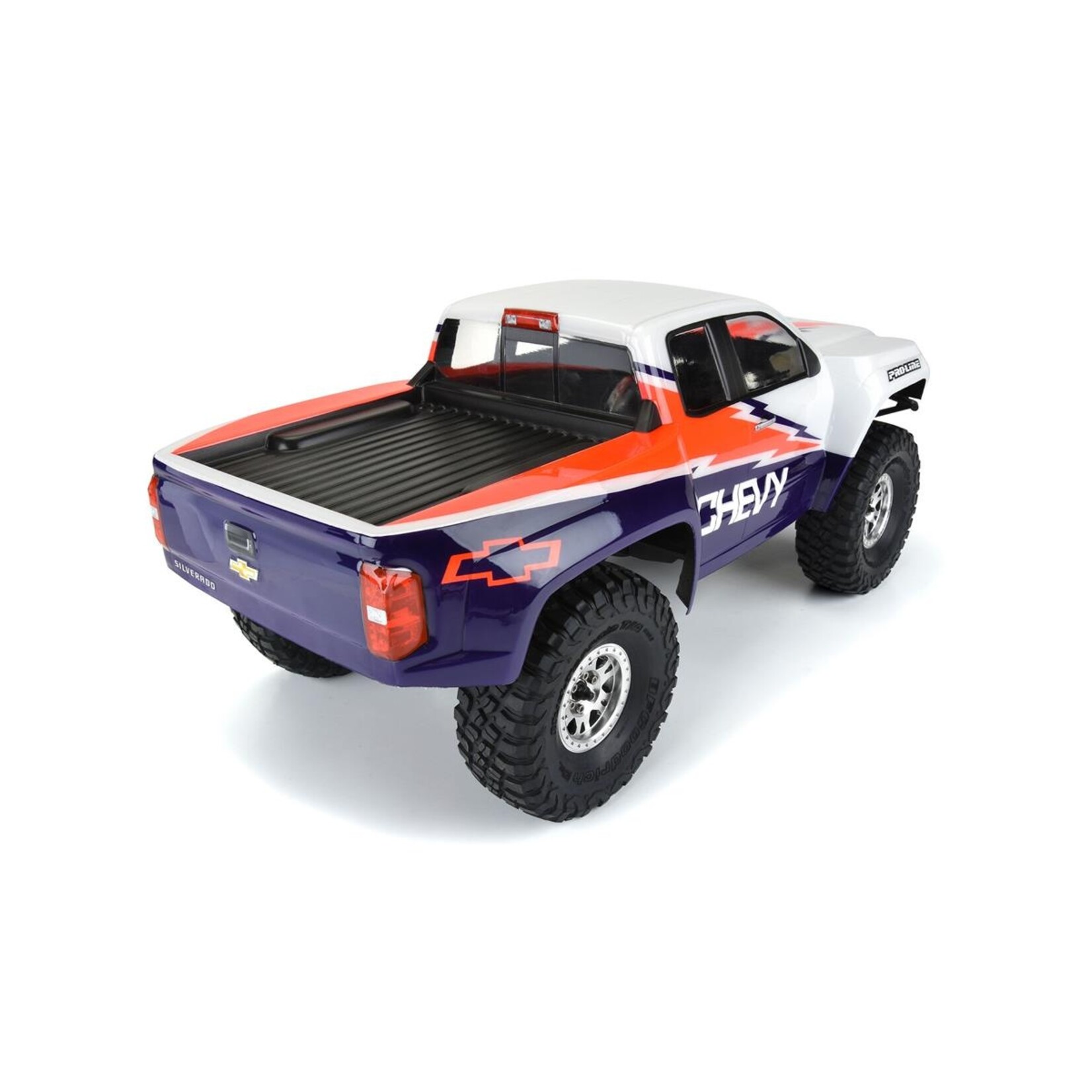 Pro-Line #3601-00 Pro-Line 1/10 2015 Chevy Silverado Pre-Runner Clear Body 12.3" WB Crawlers