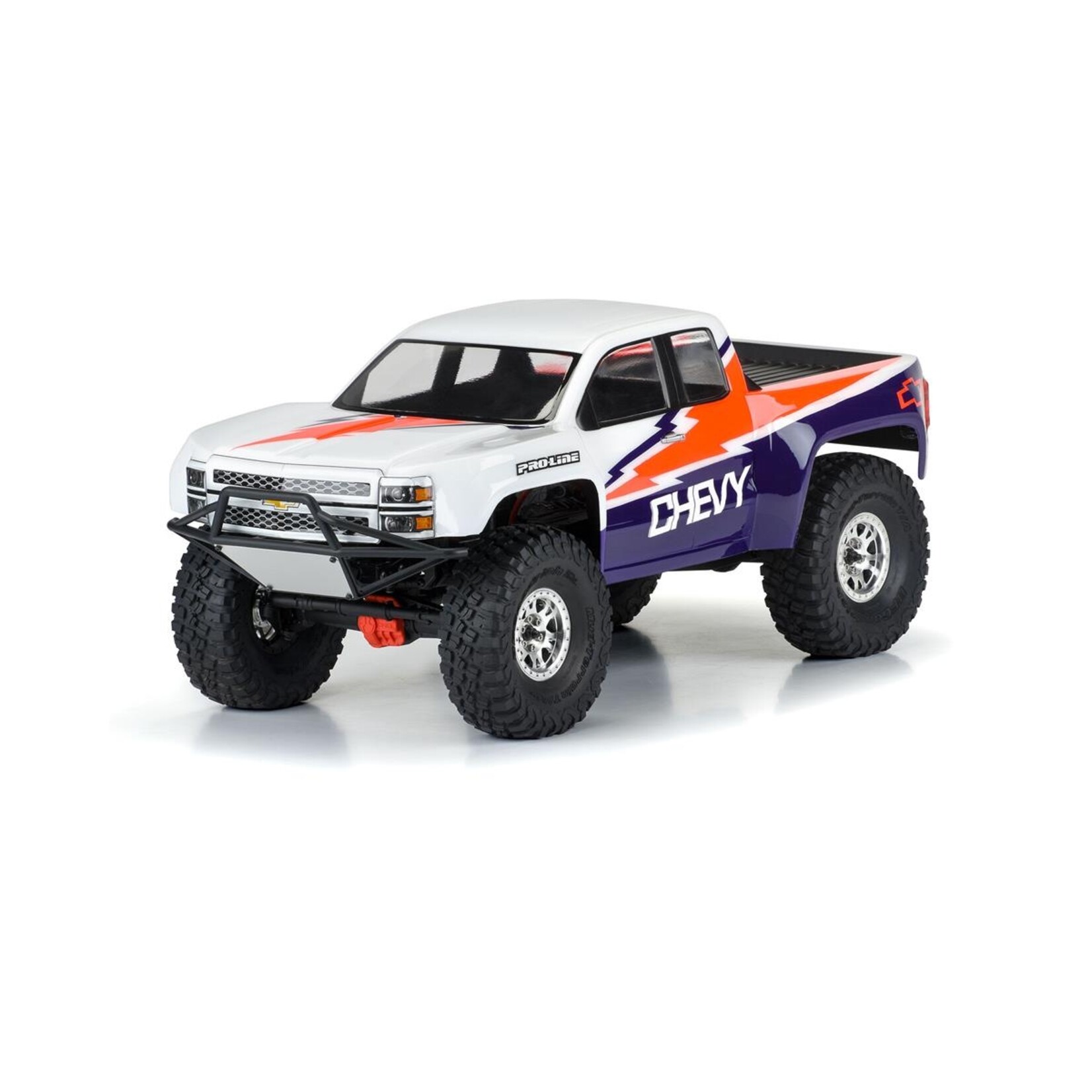 Pro-Line #3601-00 Pro-Line 1/10 2015 Chevy Silverado Pre-Runner Clear Body 12.3" WB Crawlers