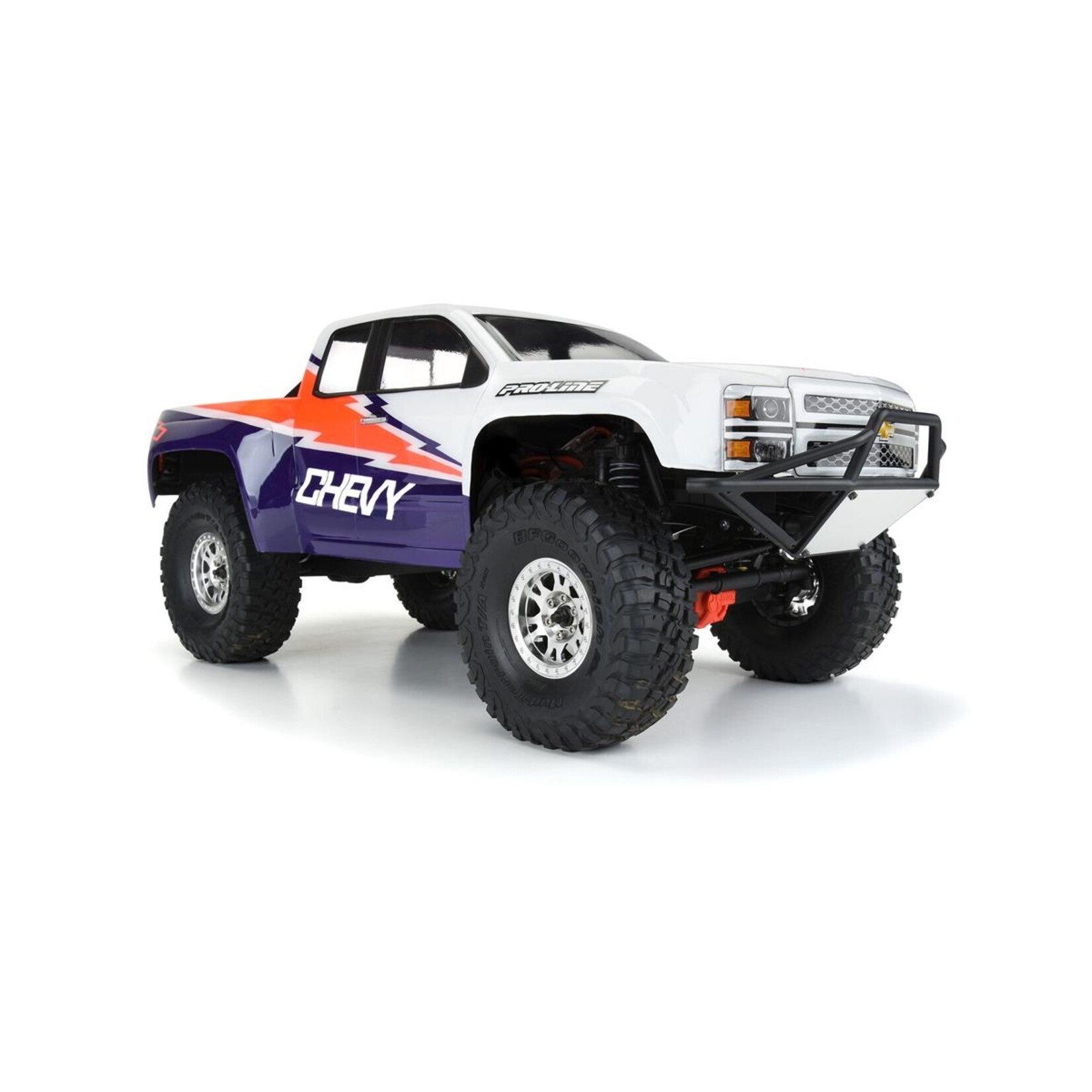 Pro-Line #3601-00 Pro-Line 1/10 2015 Chevy Silverado Pre-Runner Clear Body 12.3" WB Crawlers