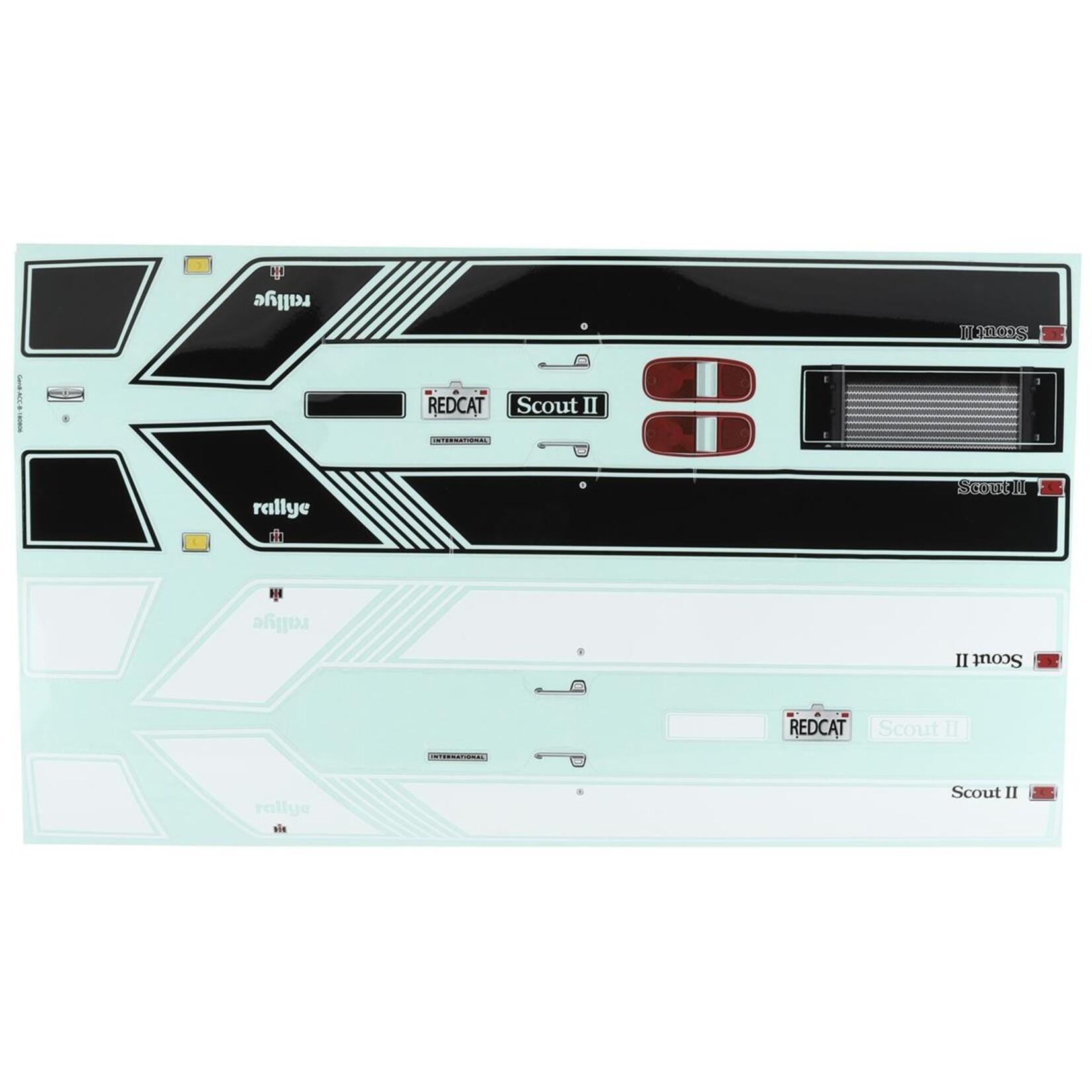 Redcat Racing #RER11849 RedCat Racing Scout Gen8 V2 Body (Clear)