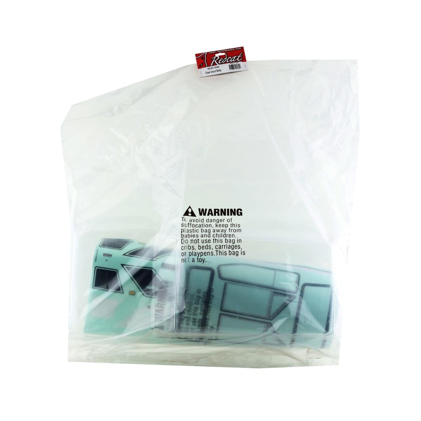 Redcat Racing #RER11849 RedCat Racing Scout Gen8 V2 Body (Clear)