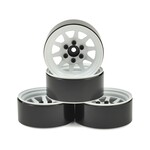 RC4WD #Z-W0208 RC4WD OEM Stamped Steel 1.9" Beadlock Wheels (White)