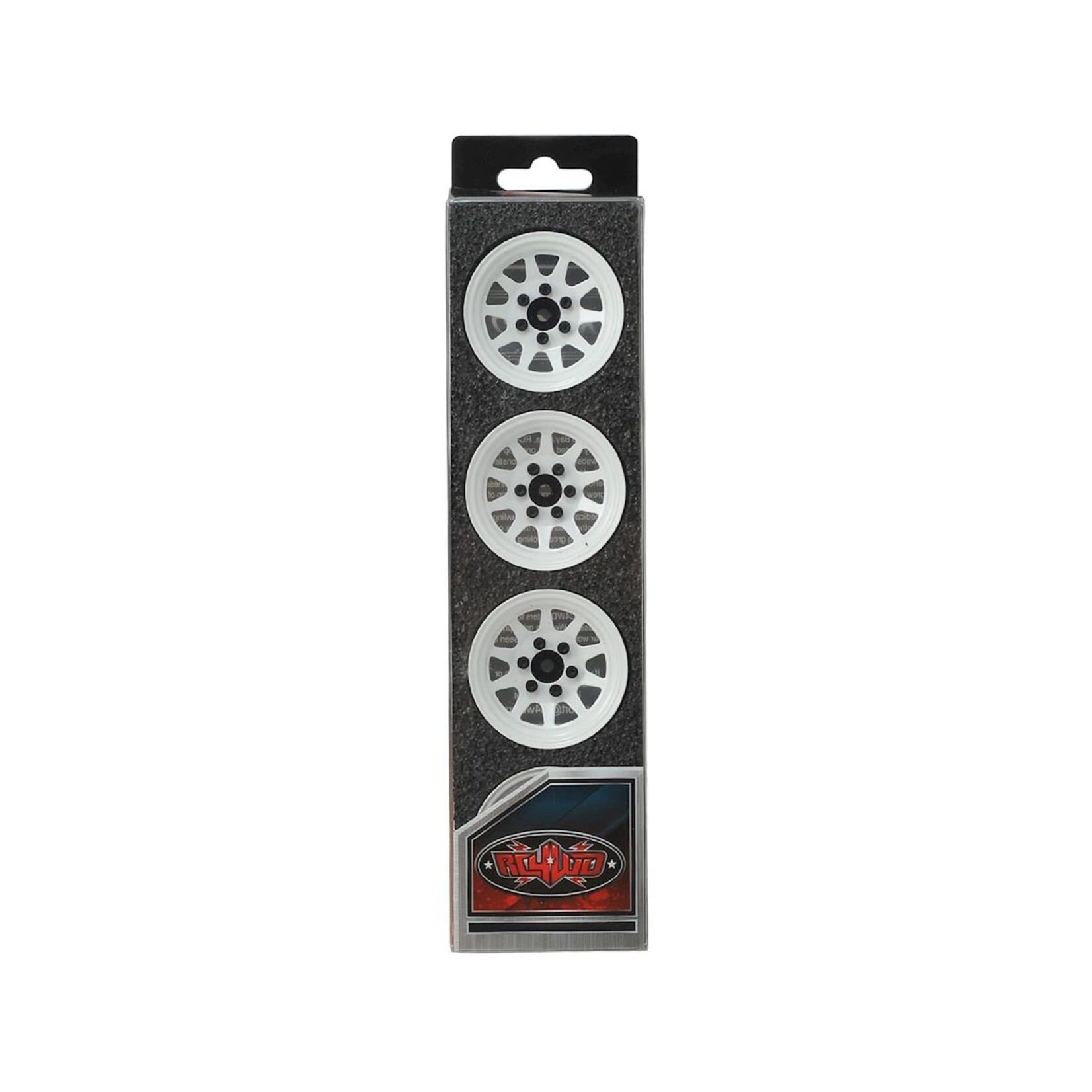 RC4WD #Z-W0208 RC4WD OEM Stamped Steel 1.9" Beadlock Wheels (White)