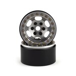 SSD RC #SSD00324 SSD RC 1.9” Rugged Beadlock Wheels (Silver) (2)