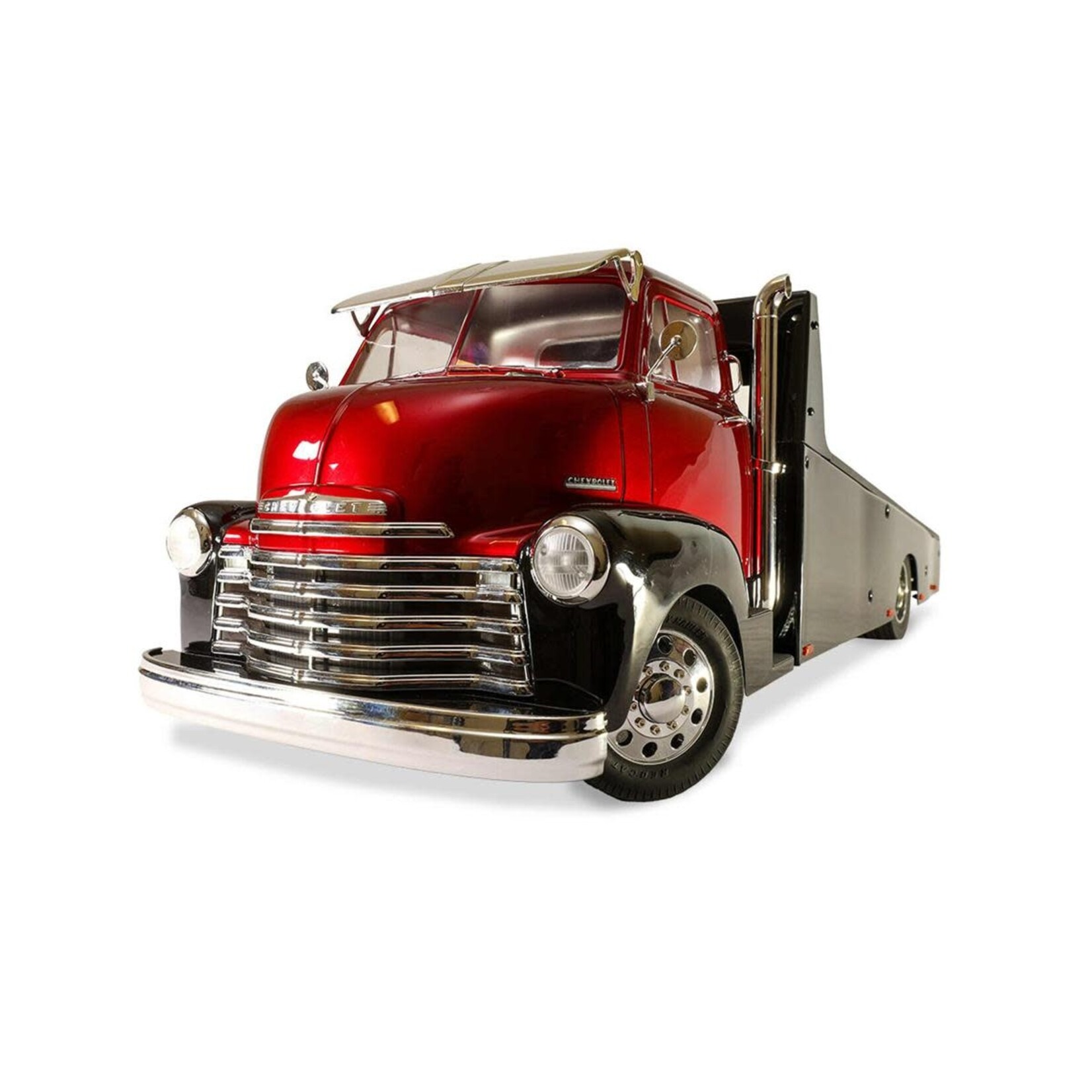 Redcat Racing #RER22770 Redcat 1953 Chevrolet Cab Over Engine RTR 1/10 Scale Custom Hauler (Red) w/2.4GHz Radio