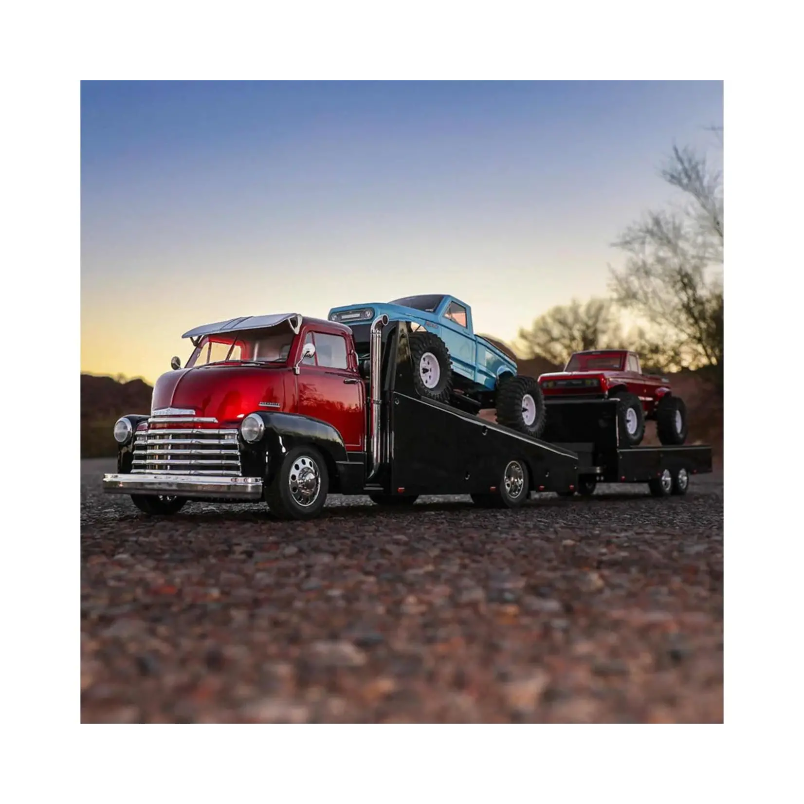 Redcat Racing Redcat 1953 Chevrolet Cab Over Engine RTR 1/10 Scale Custom Hauler (Red) w/2.4GHz Radio #RER22770