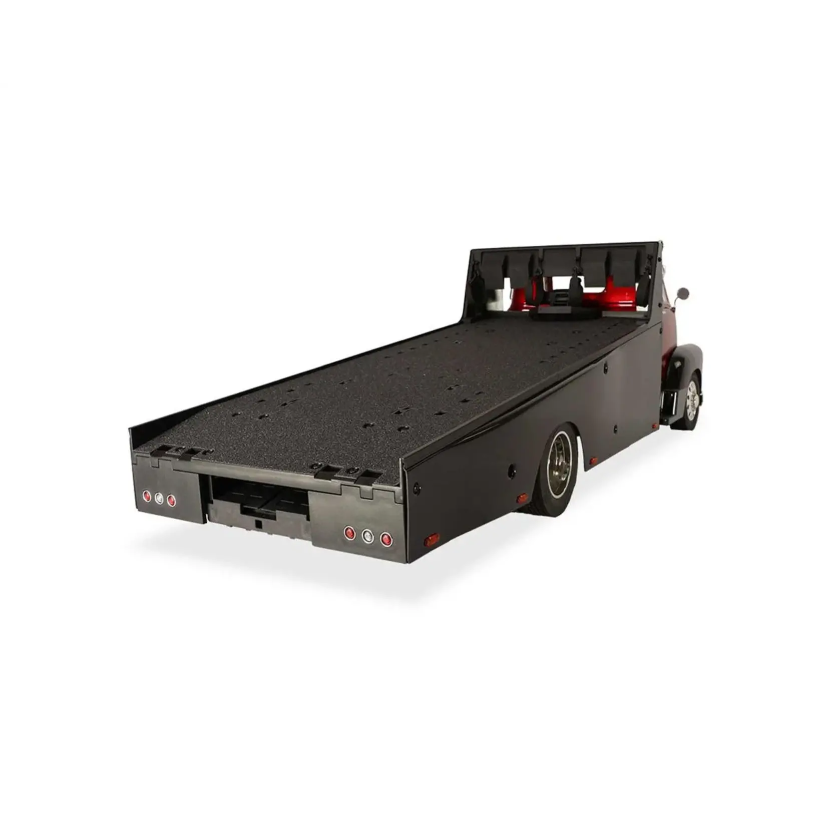 Redcat Racing #RER22770 Redcat 1953 Chevrolet Cab Over Engine RTR 1/10 Scale Custom Hauler (Red) w/2.4GHz Radio