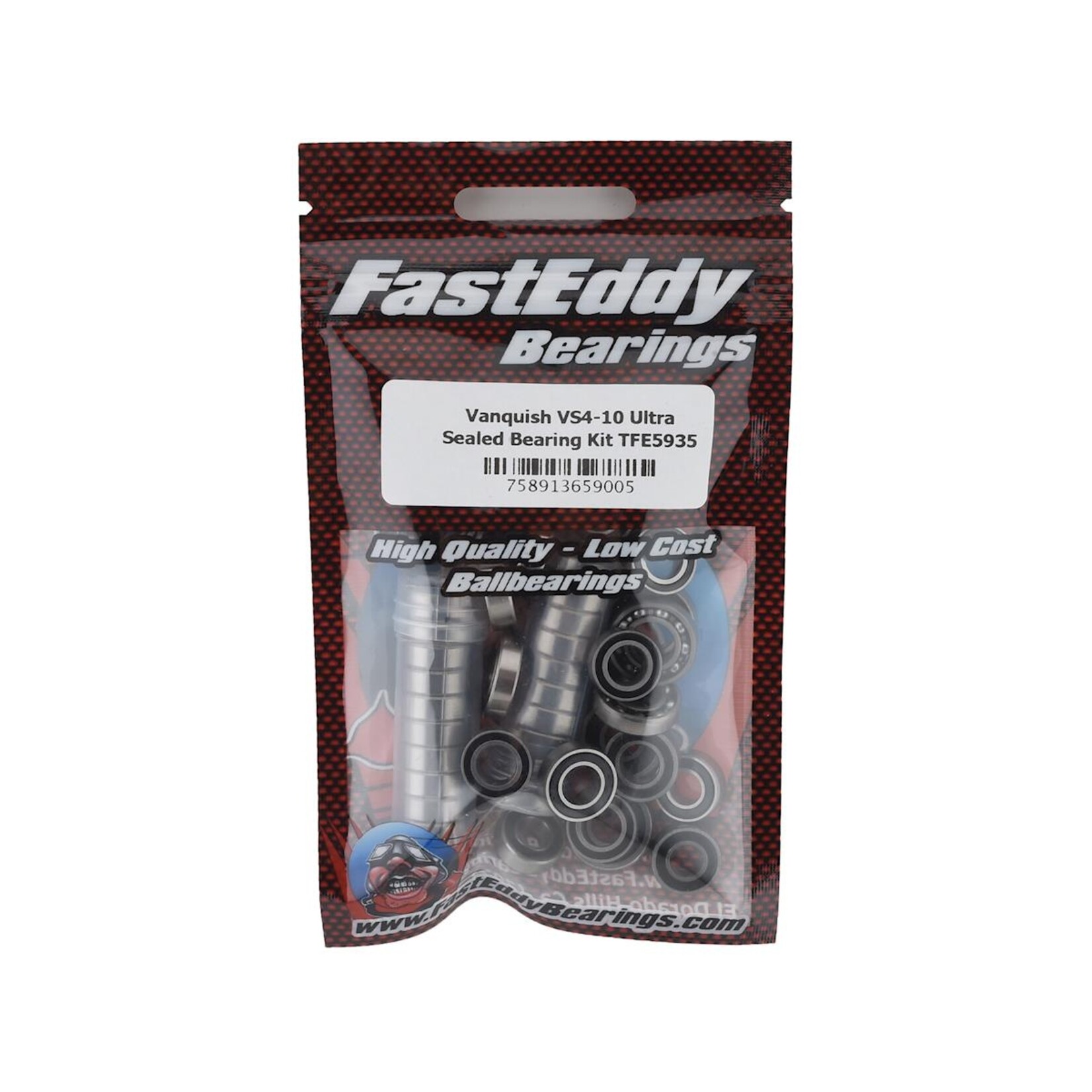 FastEddy #TFE5935 FastEddy Vanquish VS4-10 Ultra Sealed Bearing Kit