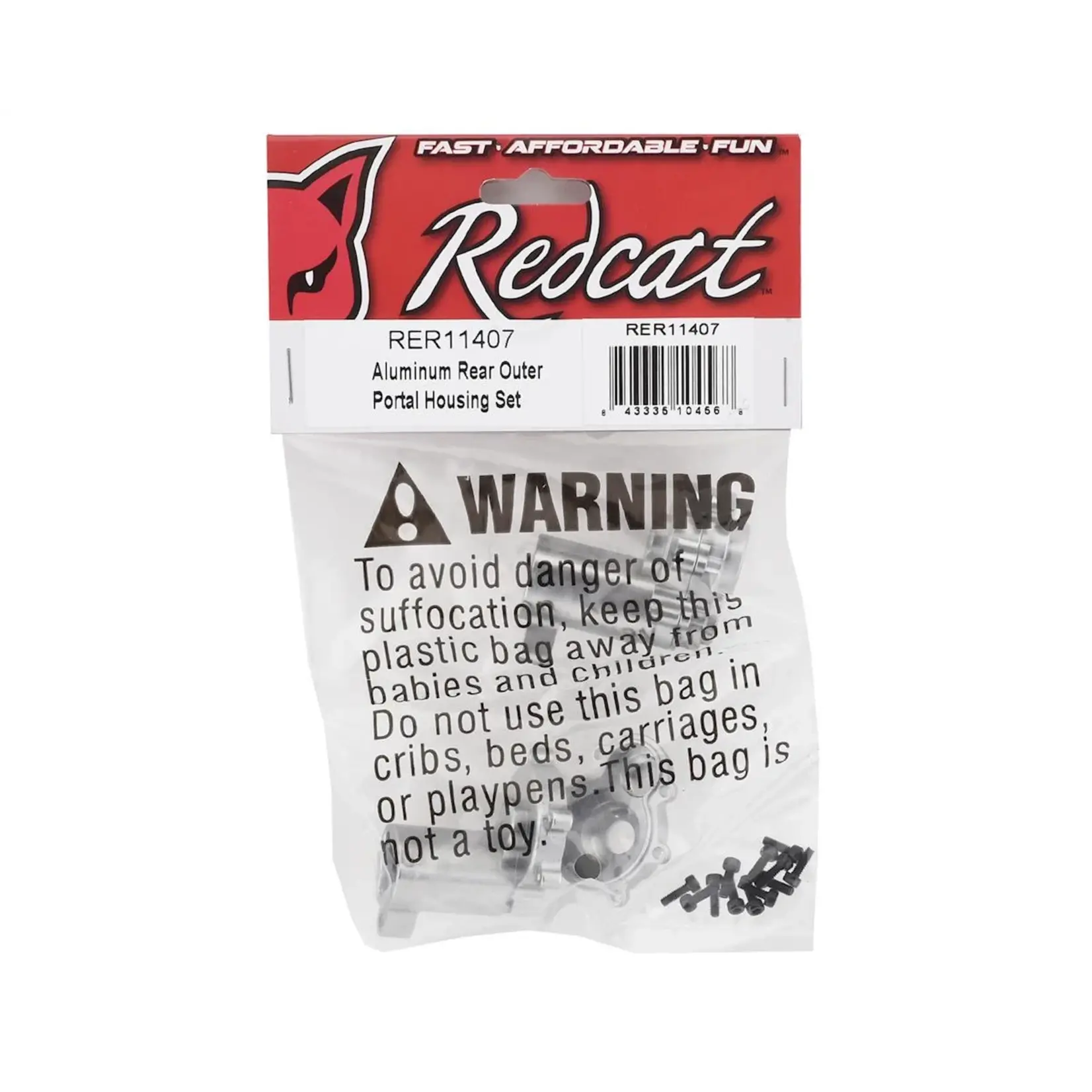 Redcat Racing RedCat Racing Gen8 Aluminum Rear Outer Portal Housing Set #RER11407