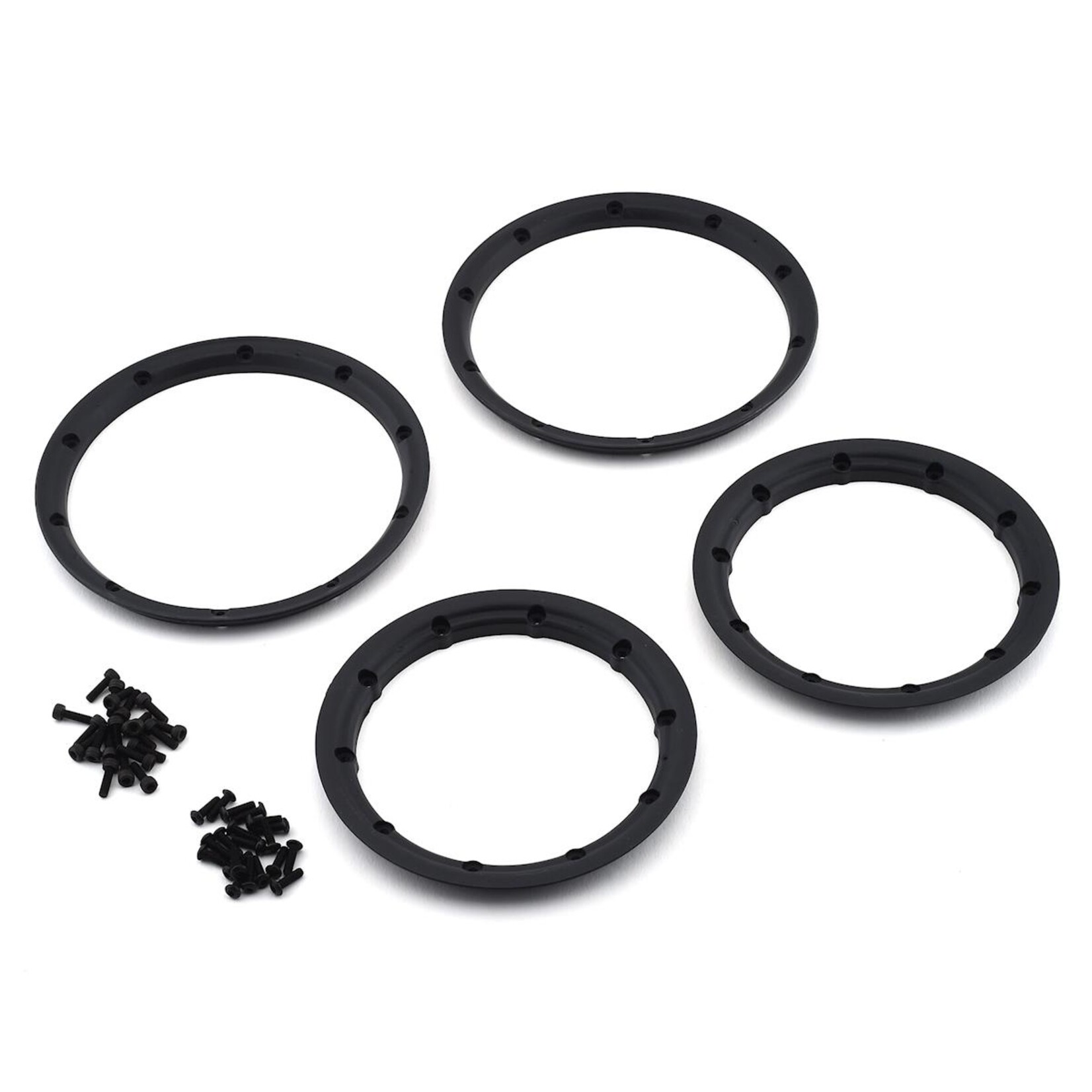 Losi #LOS45022  Losi 5IVE-T 1/5 Short Course Truck Beadlock Wheels (Grey) (2)