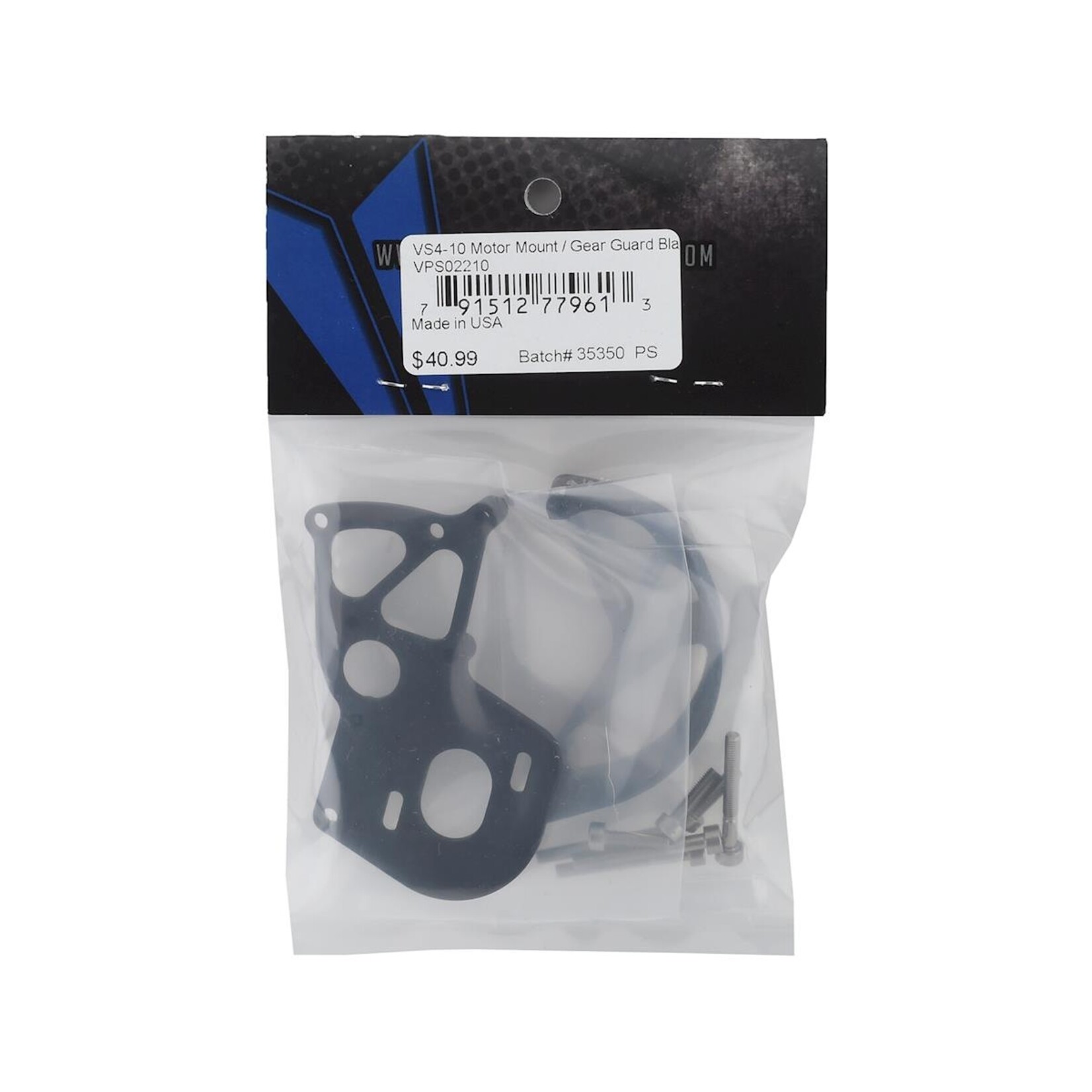 Vanquish Products #VPS02210 Vanquish Products Incision Motor Mount w/Gear Guard (Black)