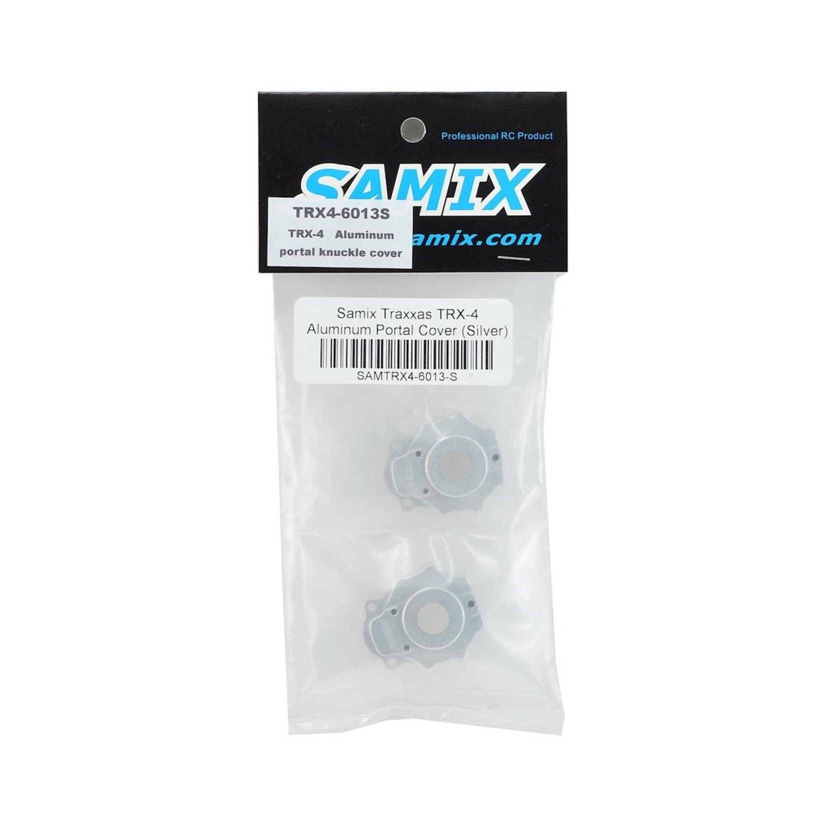 Samix Samix Traxxas TRX-4 Aluminum Portal Cover (Silver) #SAMTRX4-6013-S