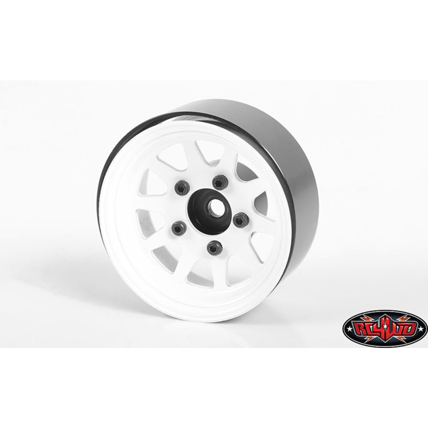 RC4WD #Z-W0260 RC4WD OEM Stamped Steel 1.55" Beadlock Wheels (White)
