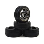 Traxxas #8375 Traxxas 4-Tec 2.0 1.9" Response Front & Rear Pre-Mounted Tires (Black Chrome) w/12mm Hex Split-Spoke Wheels (4)