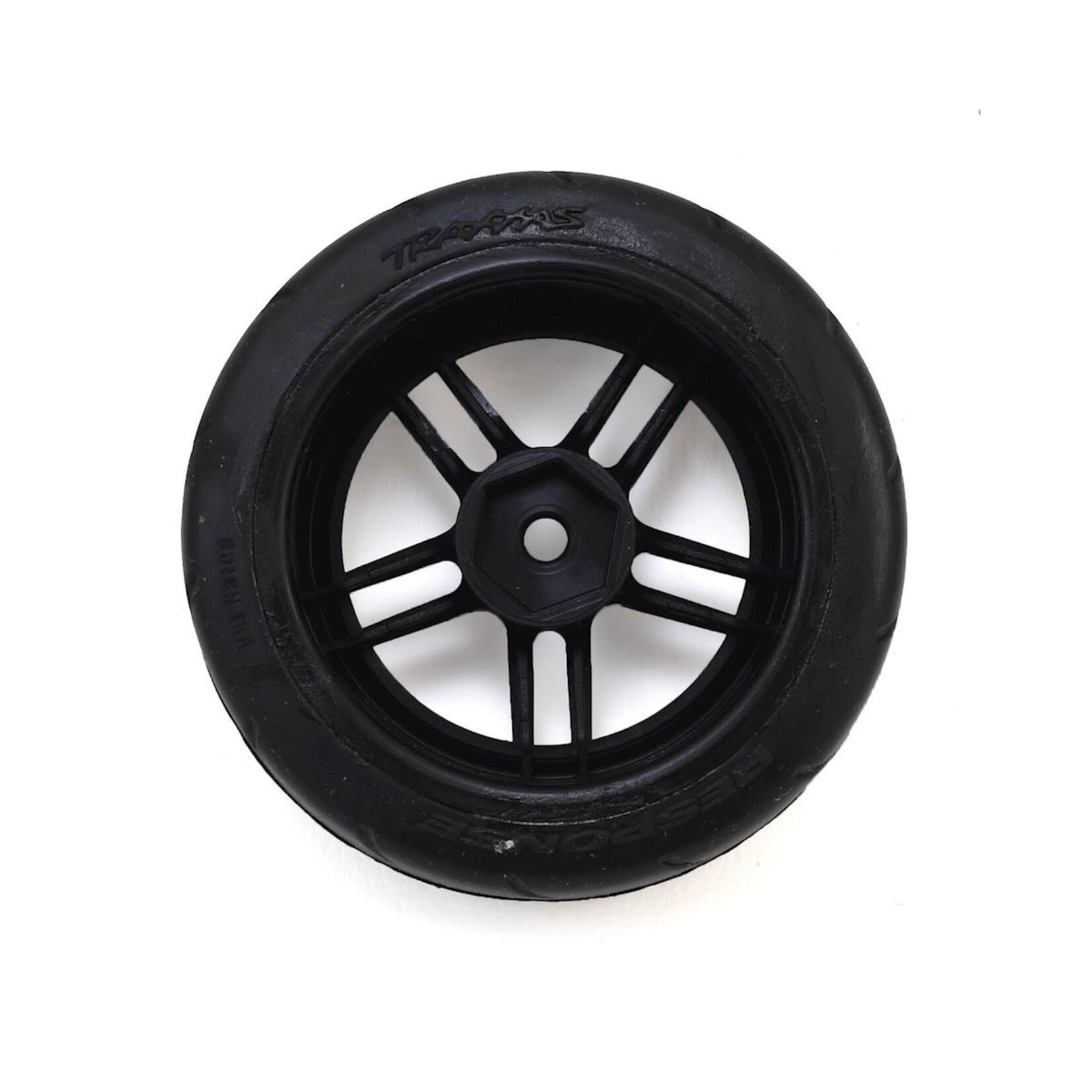 Traxxas Traxxas 4-Tec 2.0 1.9" Response Front & Rear Pre-Mounted Tires (Black Chrome) w/12mm Hex Split-Spoke Wheels (4) #8375