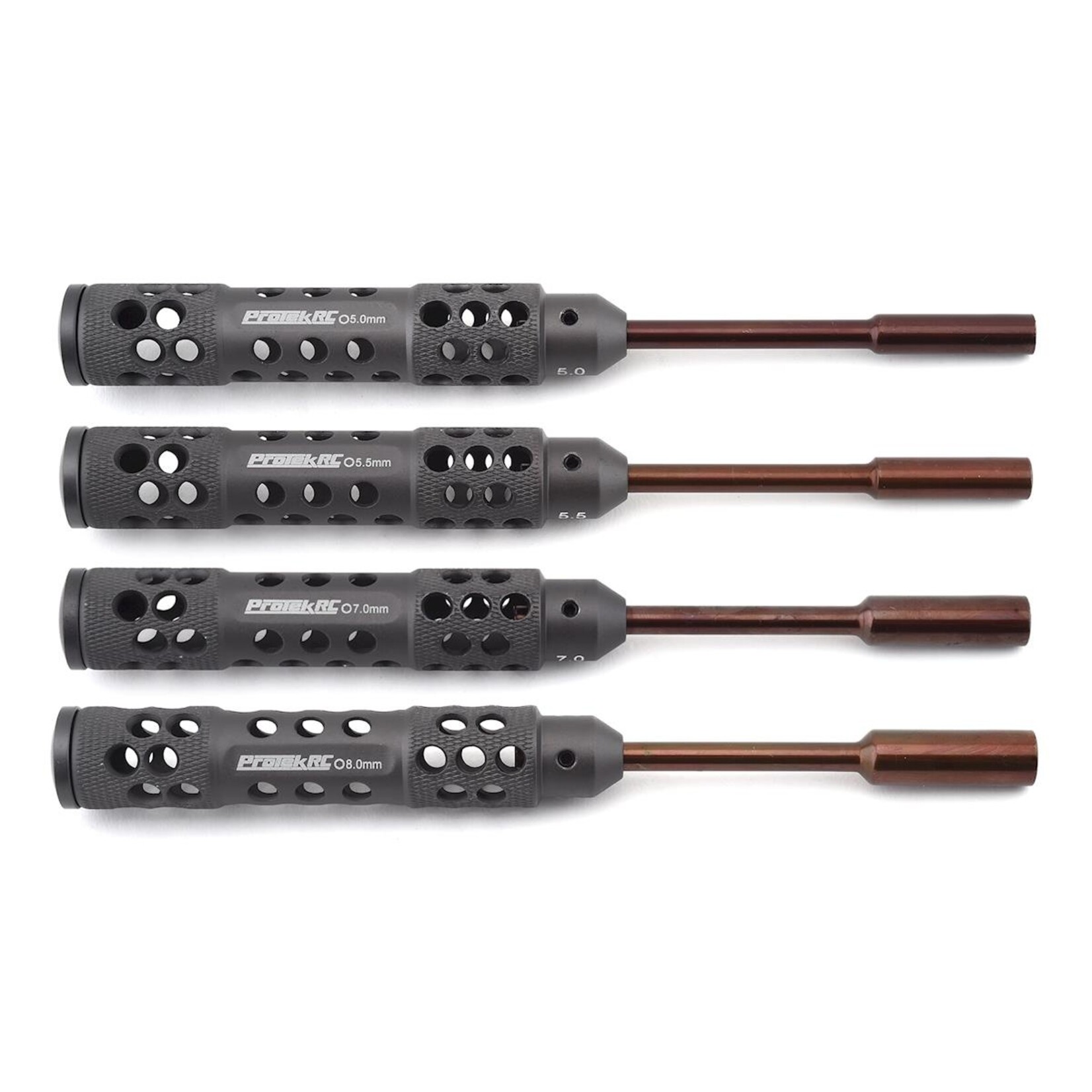 ProTek RC #PTK-8282 ProTek RC "TruTorque SL" 4-Piece Metric Nut Driver Set (5.0, 5.5, 7.0, 8.0mm)