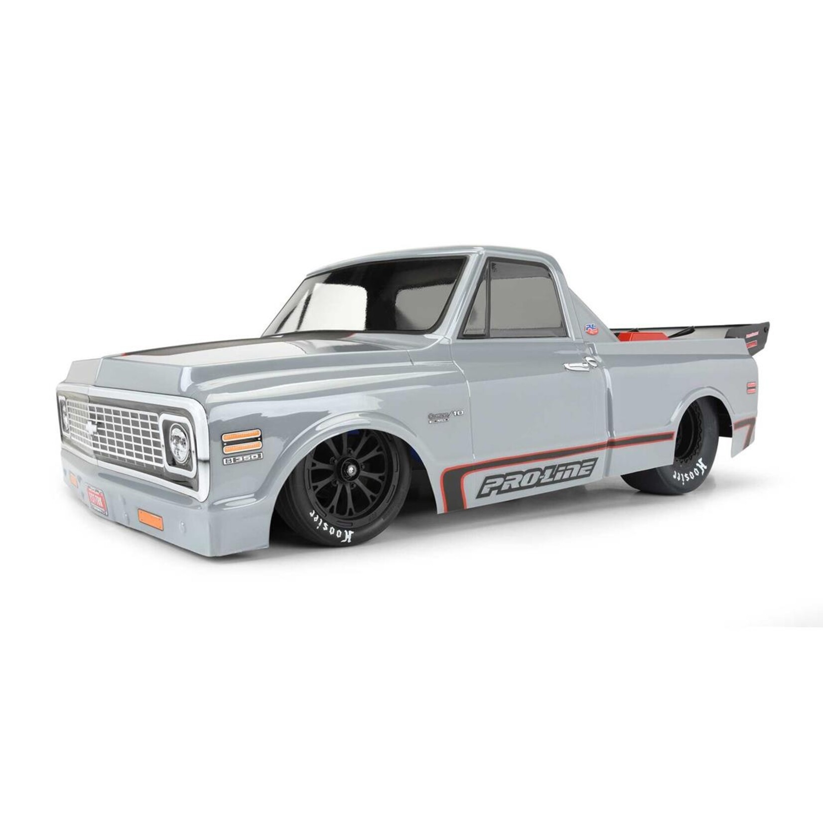 Pro-Line #3557-00 Pro-Line 1972 Chevy C-10 1/10 Short Course No Prep Drag Racing Body (Clear)