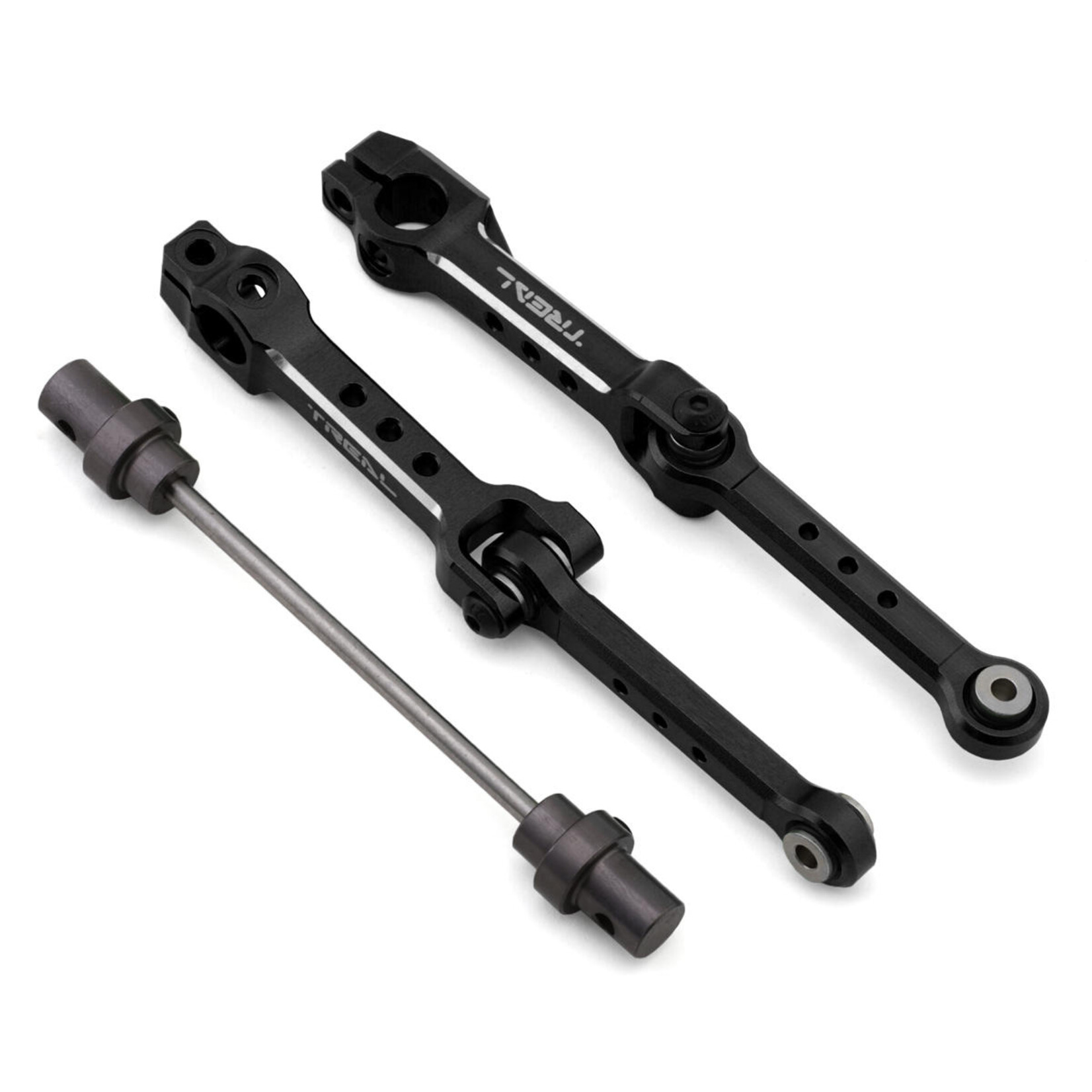 Treal Treal Hobby Losi LMT CNC Aluminum Sway Bar Set (Black) (2) (Front/Rear) #X002V2V9VF