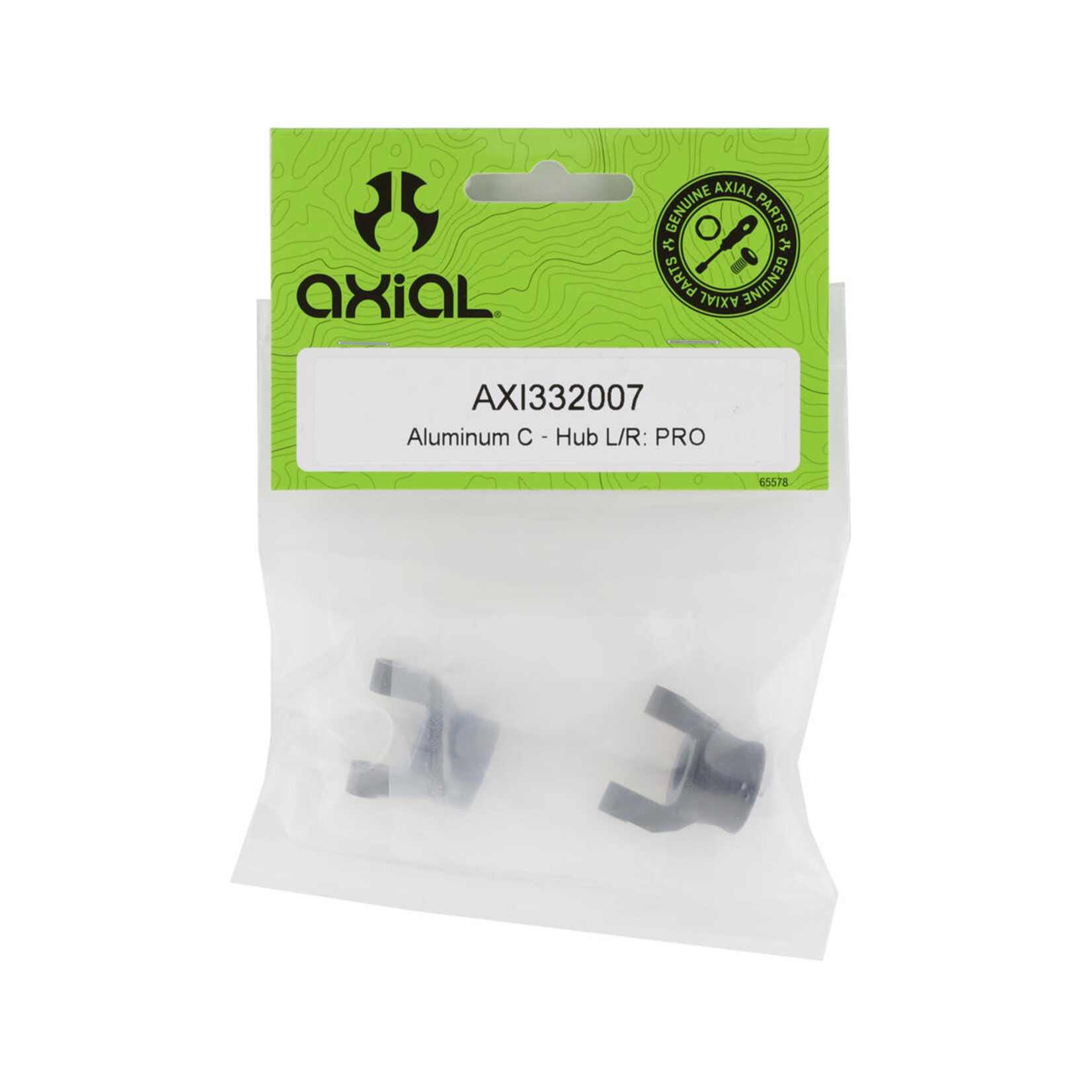 Axial #AXI332007 Axial SCX10 Pro Comp Crawler Aluminum C-Hubs (Black) (2)