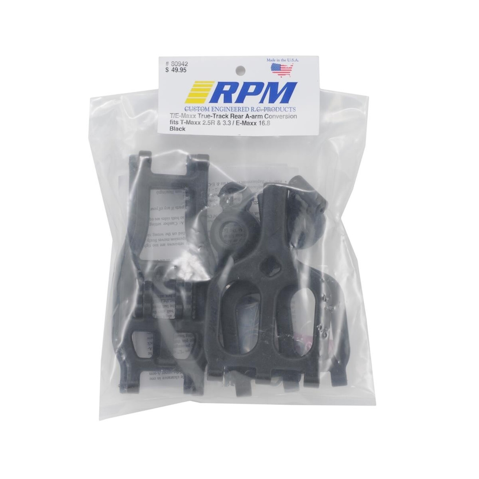 RPM RPM True-Track Rear A-Arm Conversion (Black) #80942