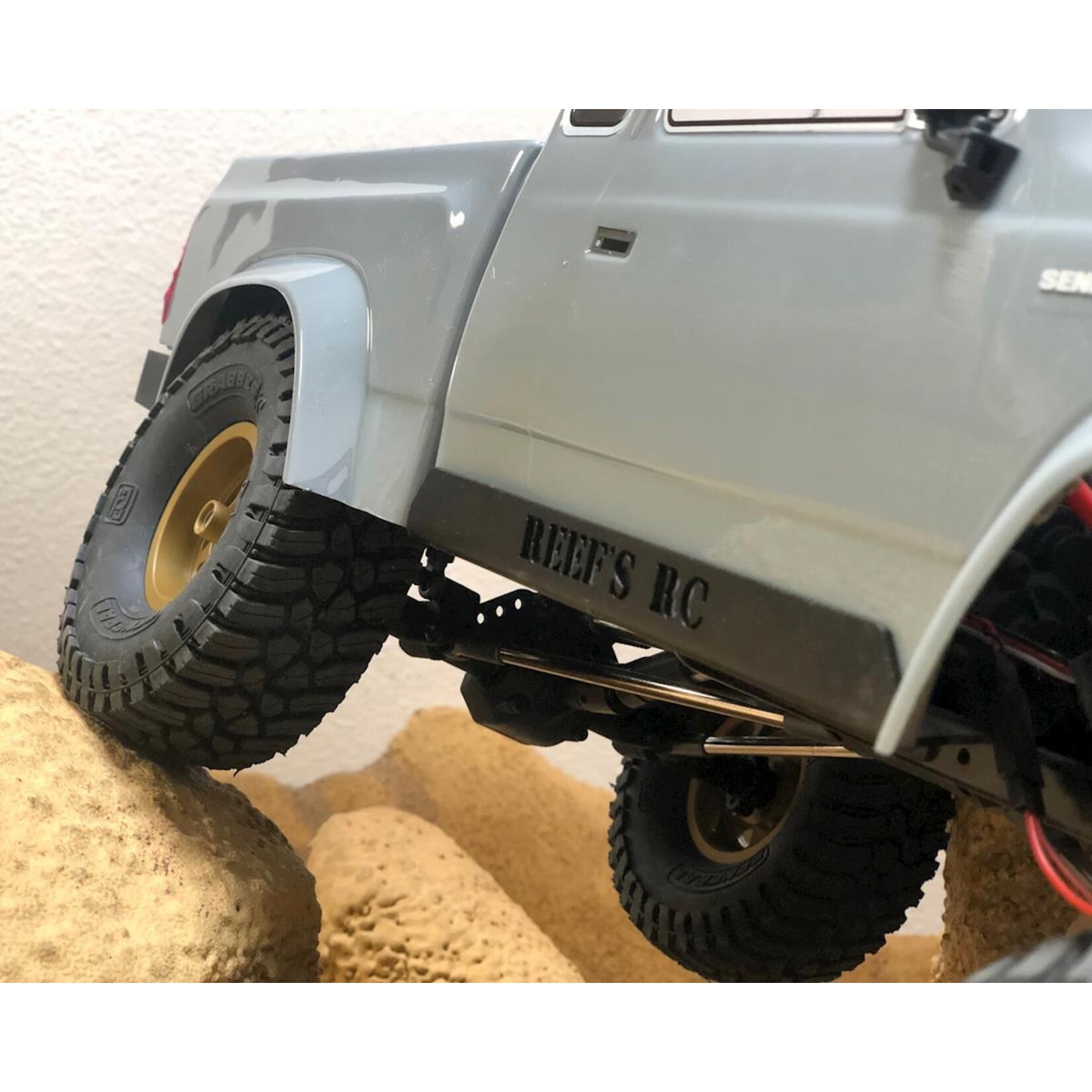 Reefs RC #REEFS42 Reefs RC Element Enduro Sendero Sliders (Black)