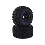 Traxxas #8972A  Traxxas Maxx 2.8" All-Terrain Pre-Mounted Tires (2) (Blue)