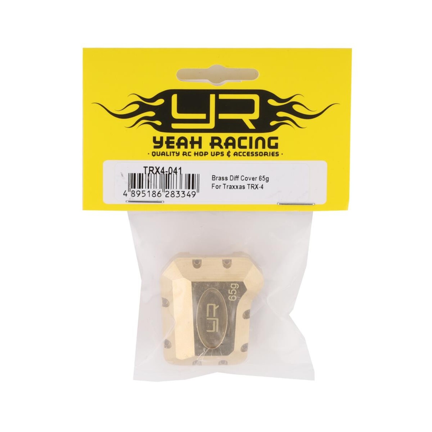Yeah Racing Yeah Racing TRX-4/TRX-6 Brass Differential Cover (65g) #TRX4-041