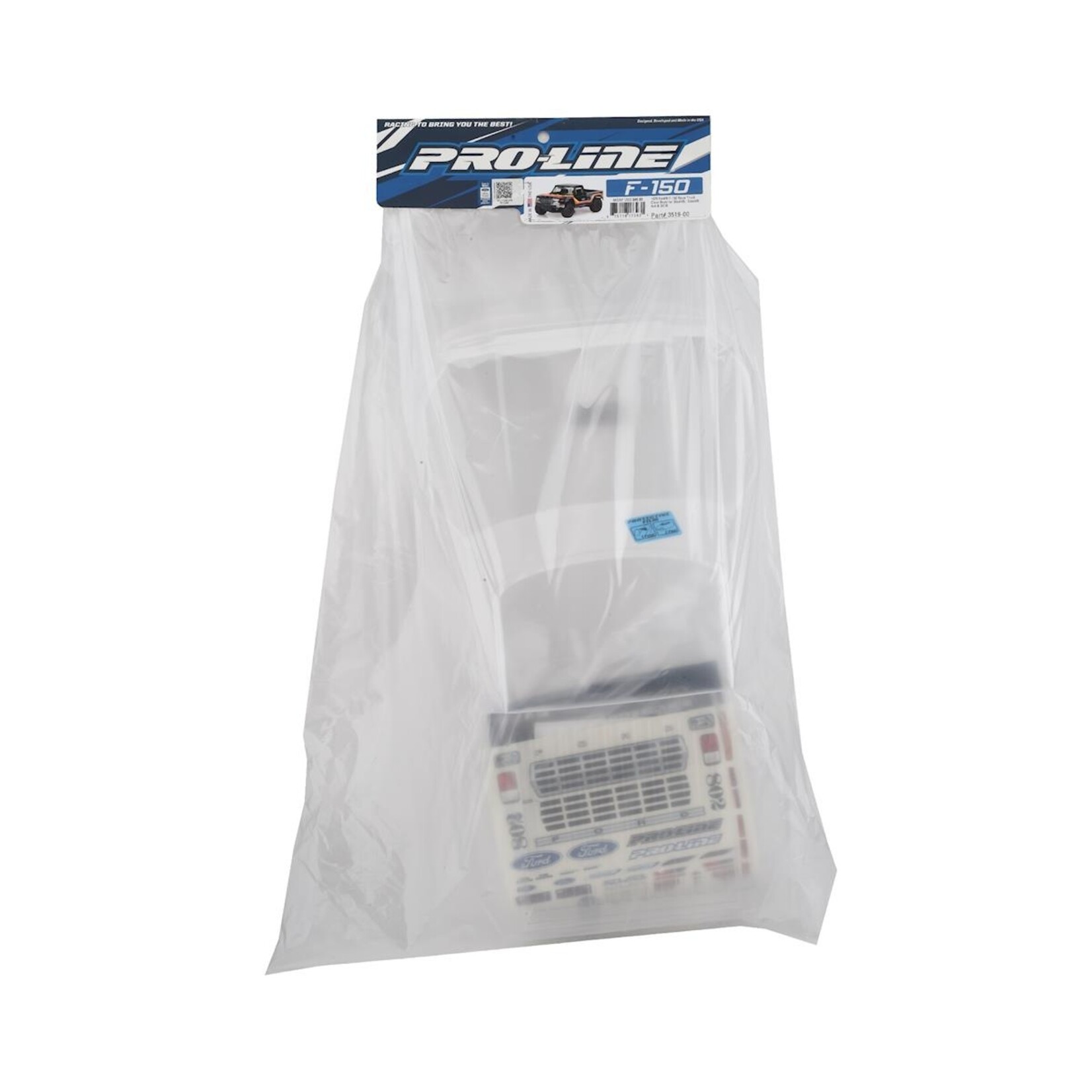 Pro-Line #3519-00 Pro-Line 1979 Ford F-150 Short Course Truck Body (Clear) (Slash/Slash 4x4)