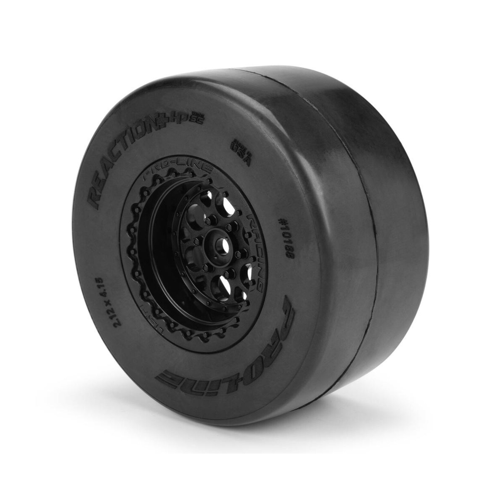 Pro-Line #PRO10188203  Pro-Line Reaction+ HP Belted Wide Drag Slick 2.2/3.0 SCT Rear Tires (2) (S3)