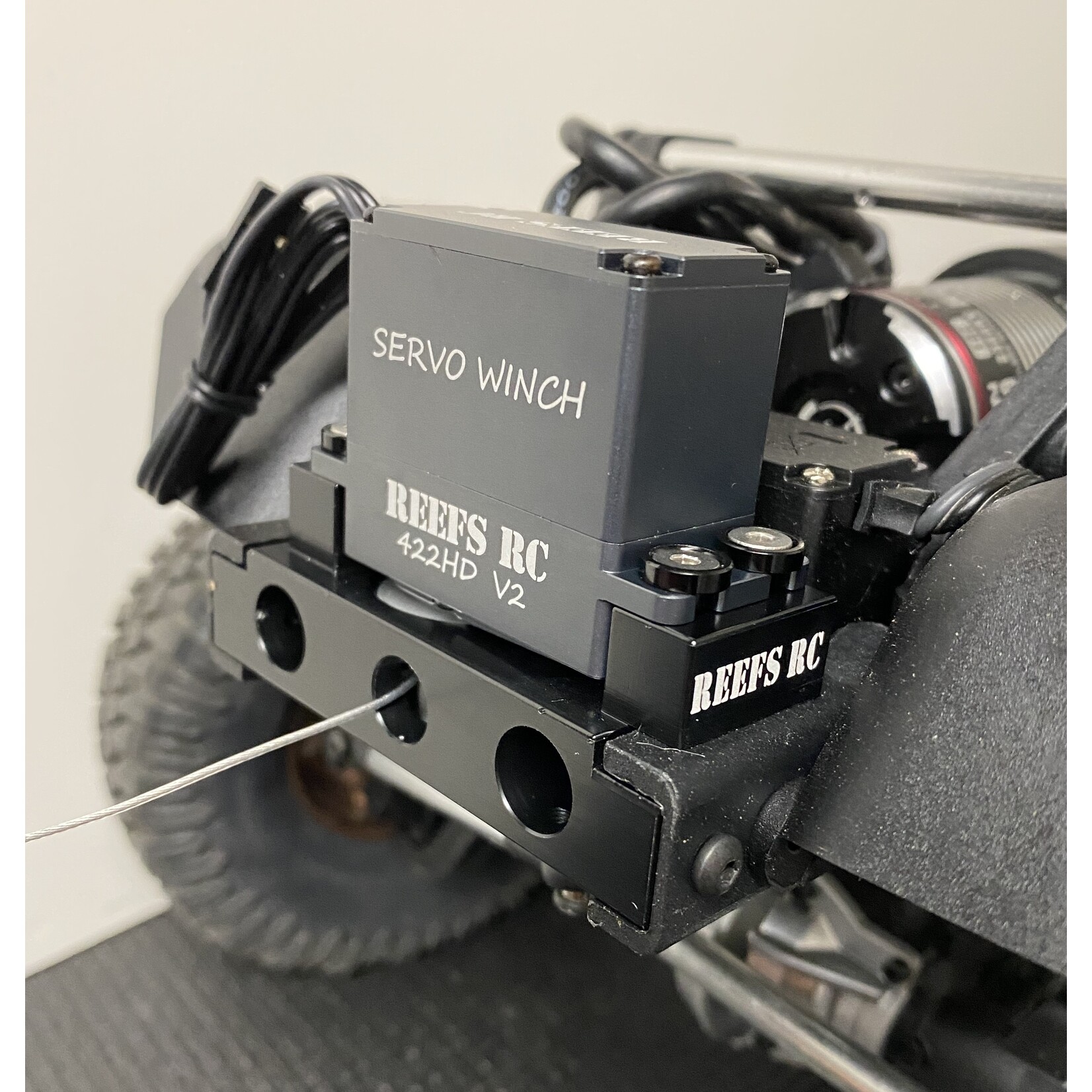 Reefs RC #REEFS56 Reefs RC RedCat Gen8 Winch Bumper Mount