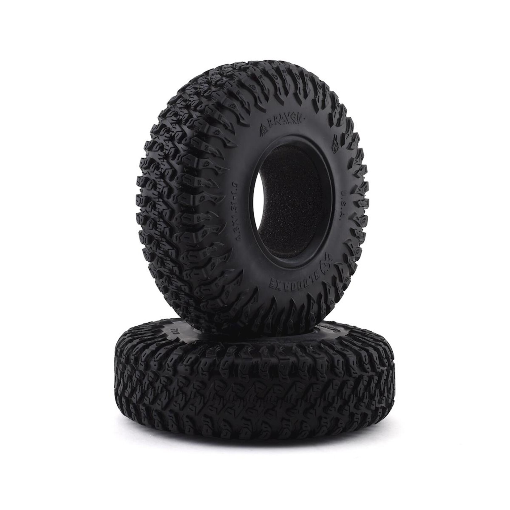 Pit Bull Pit Bull Tires Braven Bloodaxe 1.9" Crawler Tires w/Foam (Alien) #PBTPB9023AK
