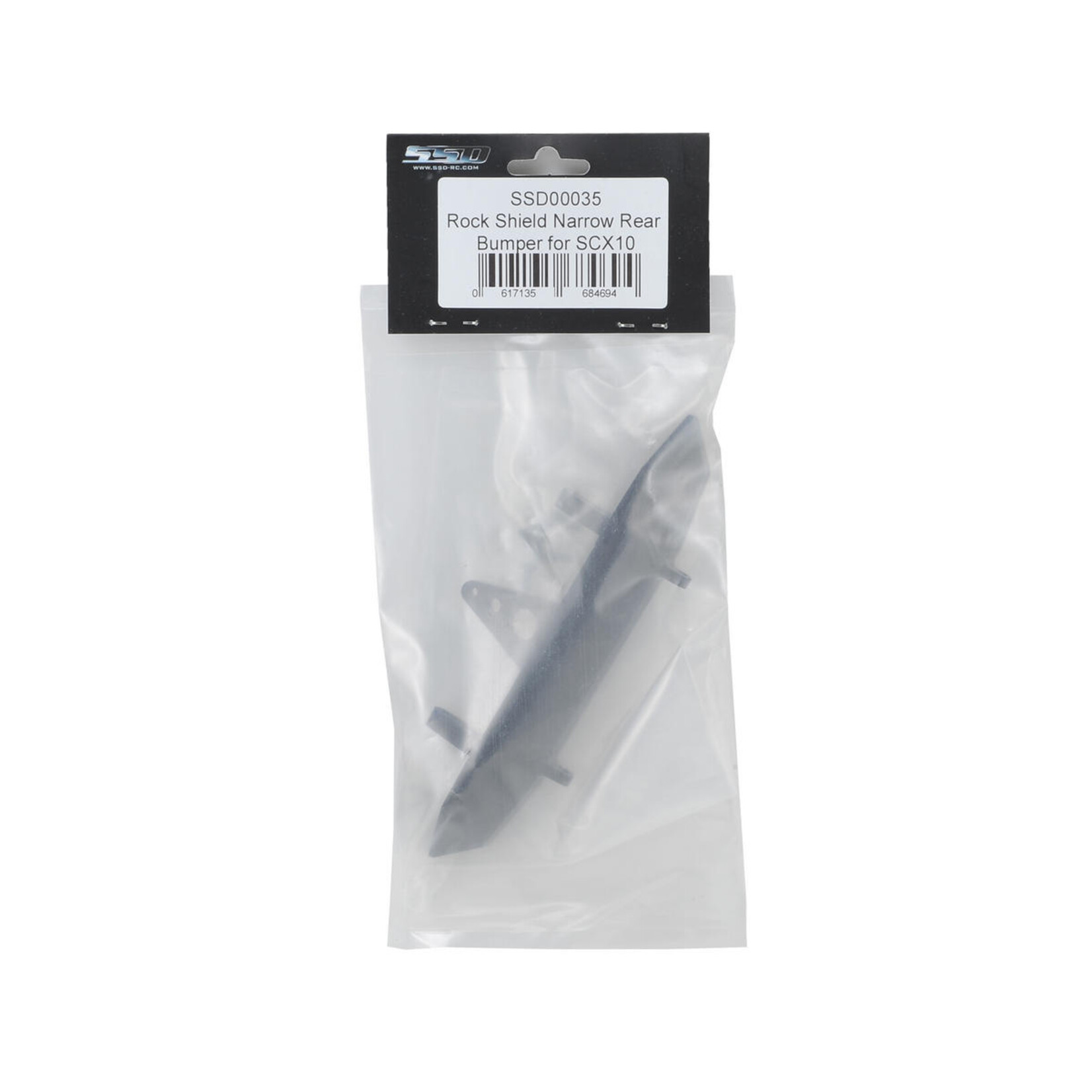 SSD RC #SSD00035 SSD RC SCX10 Rock Shield Narrow Rear Bumper