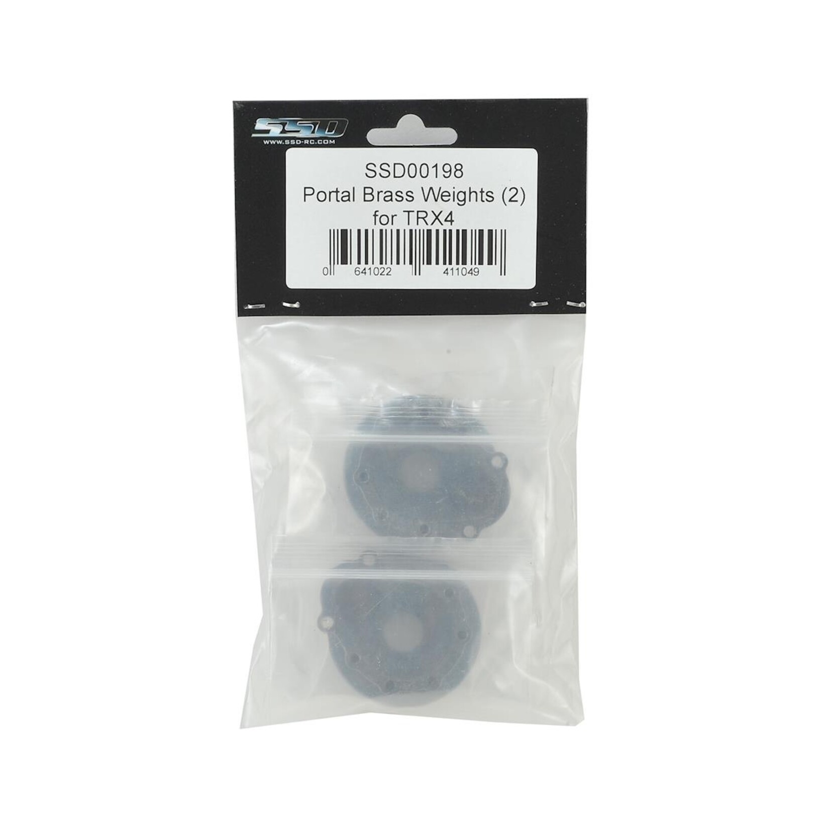 SSD RC #SSD00198 SSD RC TRX-4 Portal Brass Weights