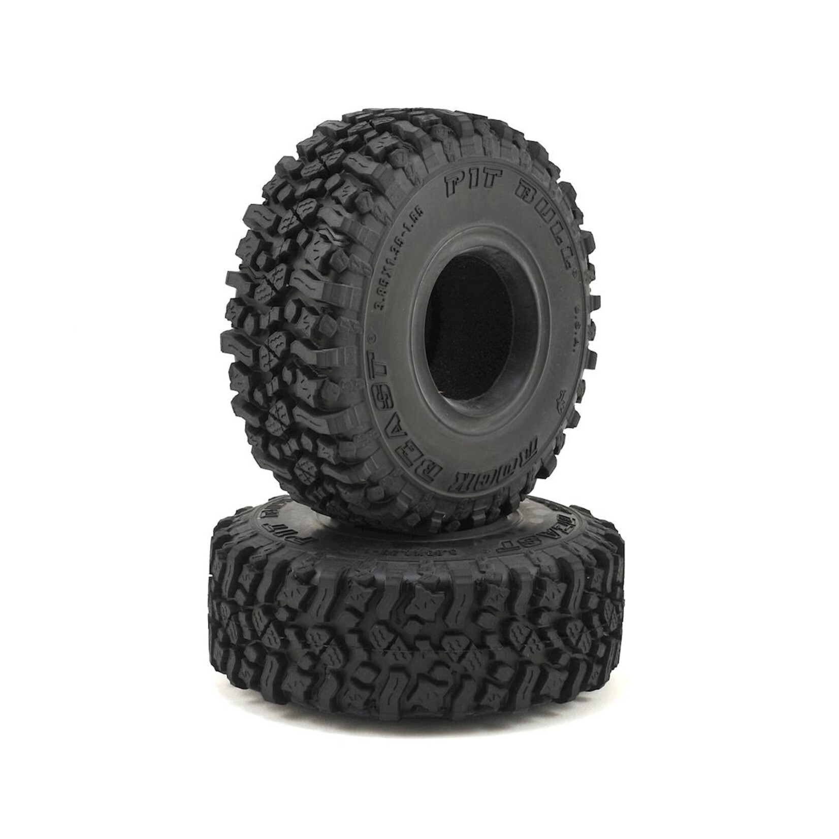 Pit Bull #PB9013AK  Pit Bull Tires Rock Beast 1.55" Scale Rock Crawler Tires w/Foams (2) (Alien)
