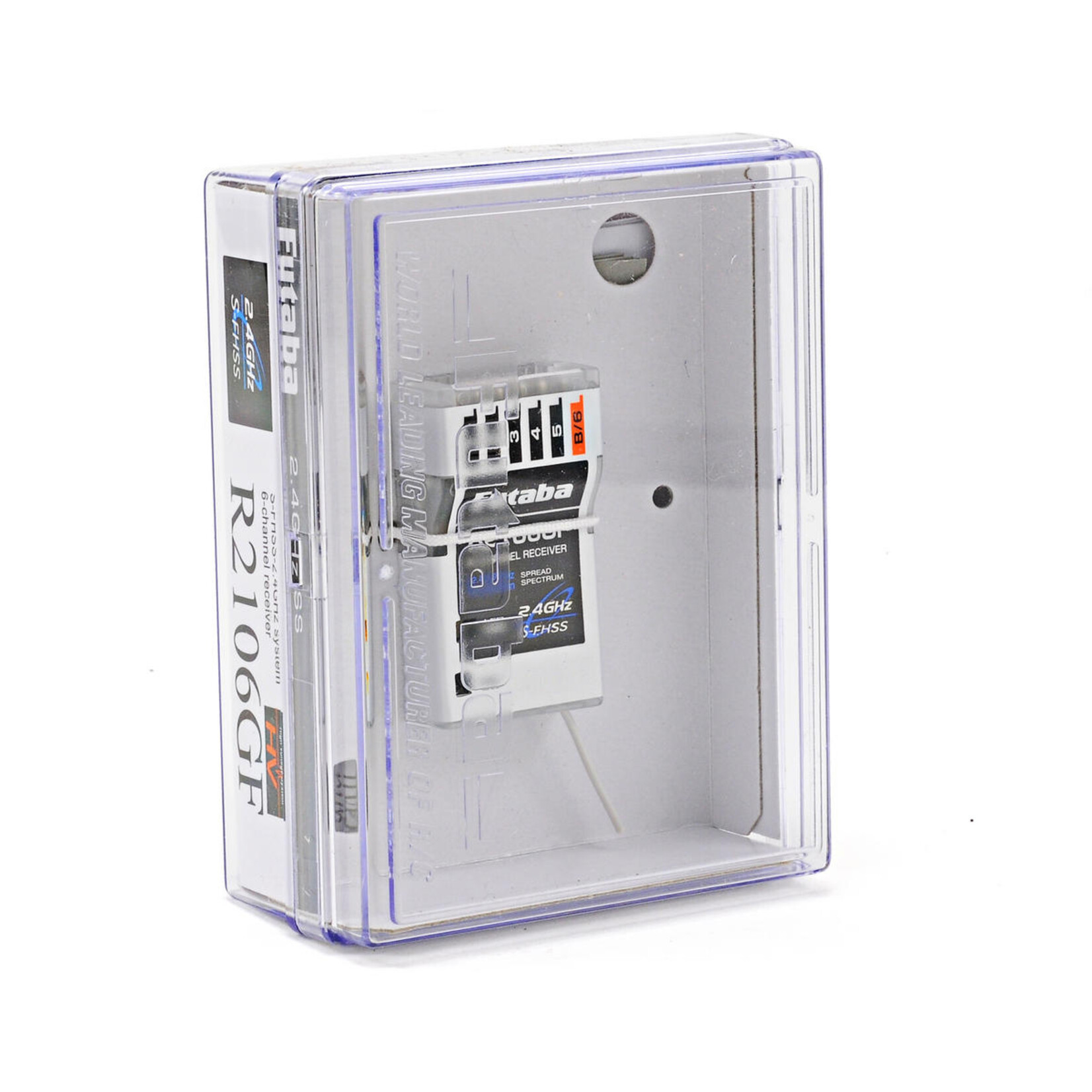 Futaba #01102201-3 Futaba R2106GF 2.4GHz FHSS 6-Channel Micro Receiver