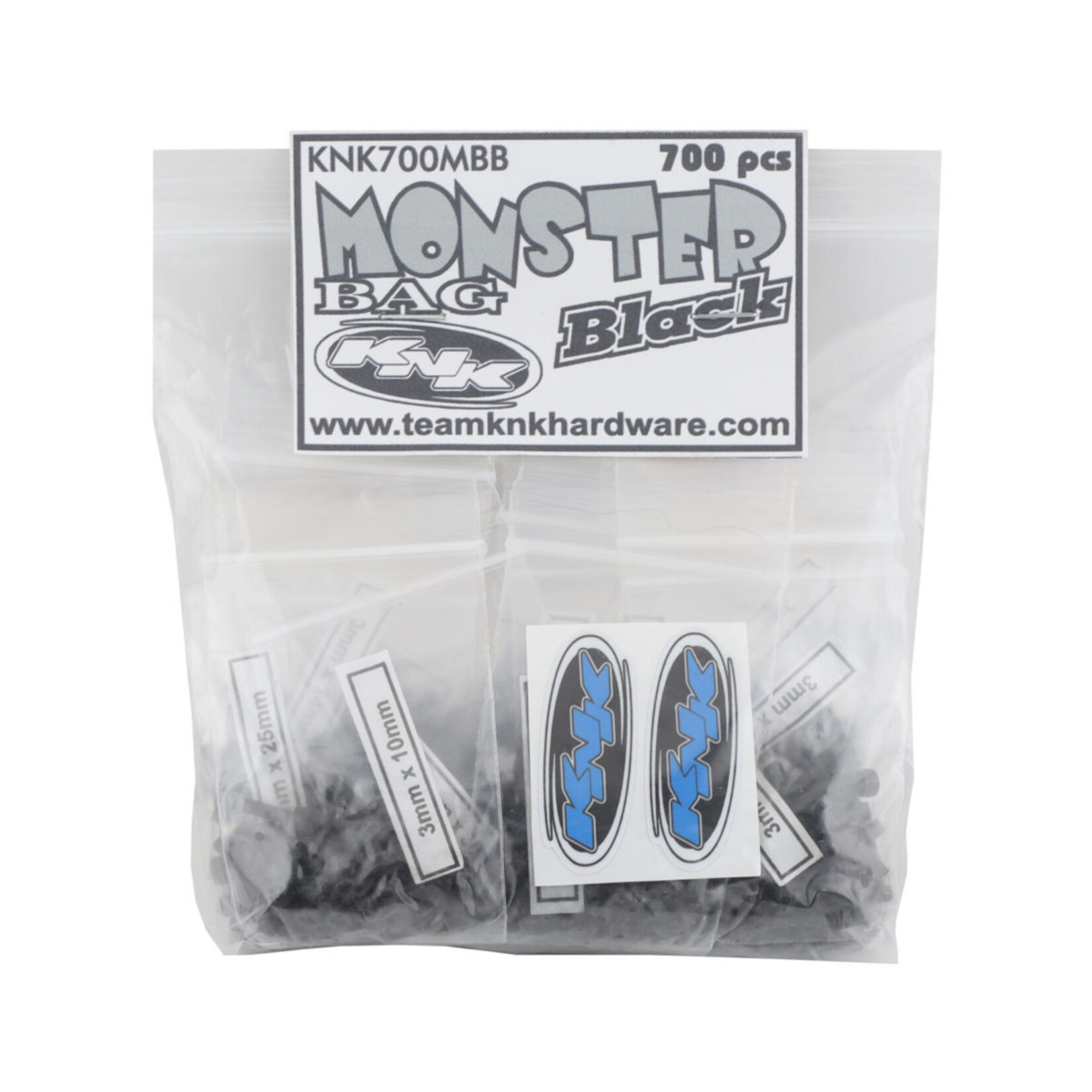 Team KNK Team KNK Monster Bag Black Oxide Hardware Kit (700) #KNK700MBB
