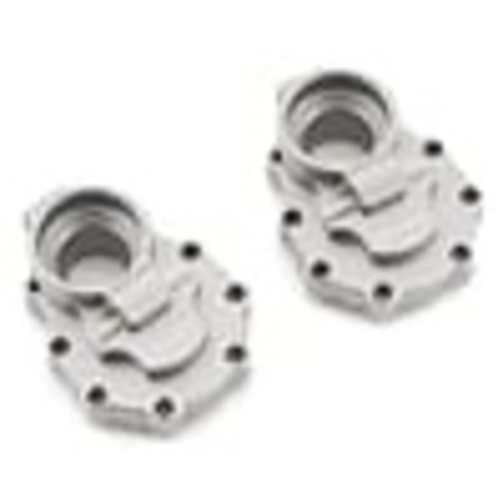 Samix Traxxas TRX-4 Aluminum Rear Portal Drive Housing (Silver) #SAMTRX4-6065-S