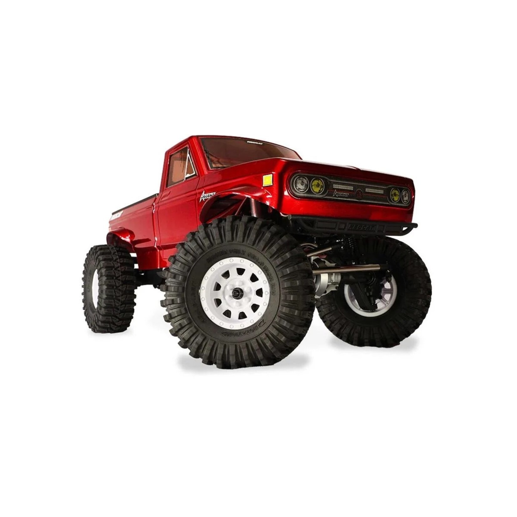 Redcat Racing #RER22767  Redcat Ascent LCG 1/10 4X4 RTR Rock Crawler (Red) w/2.4GHz Radio