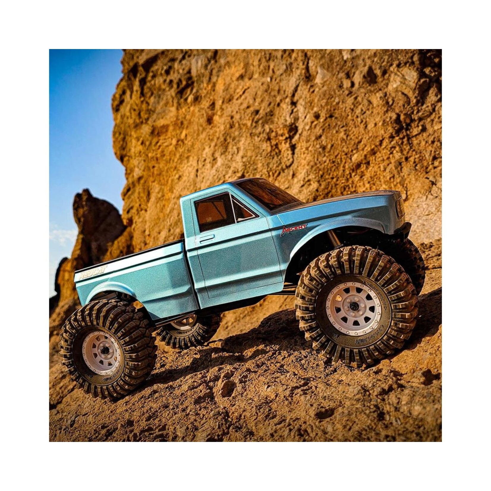Redcat Racing #RER22768  Redcat Ascent LCG 1/10 4X4 RTR Rock Crawler (Blue) w/2.4GHz Radio
