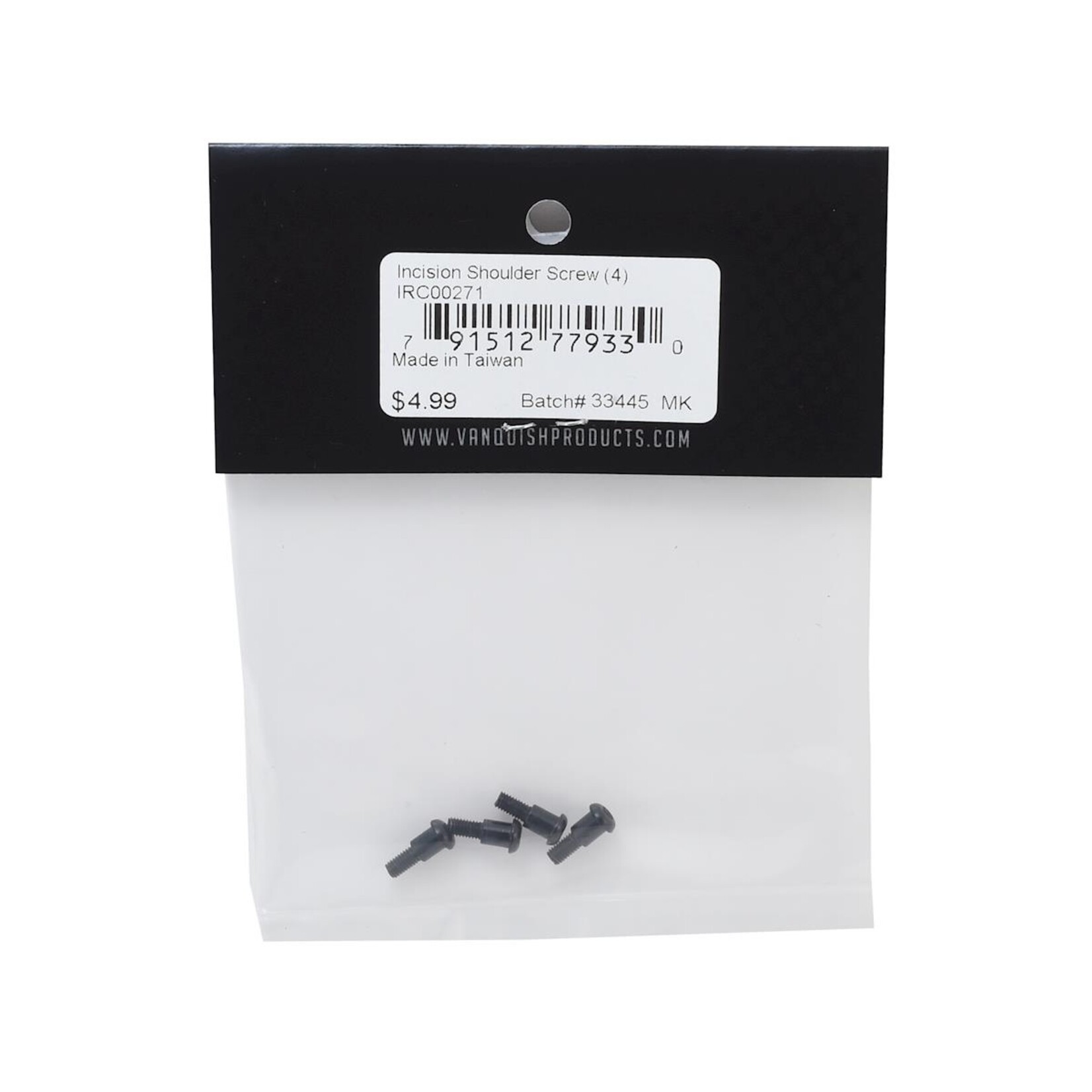 Incision #IRC00271 Incision Kingpin Shoulder Screws (4)