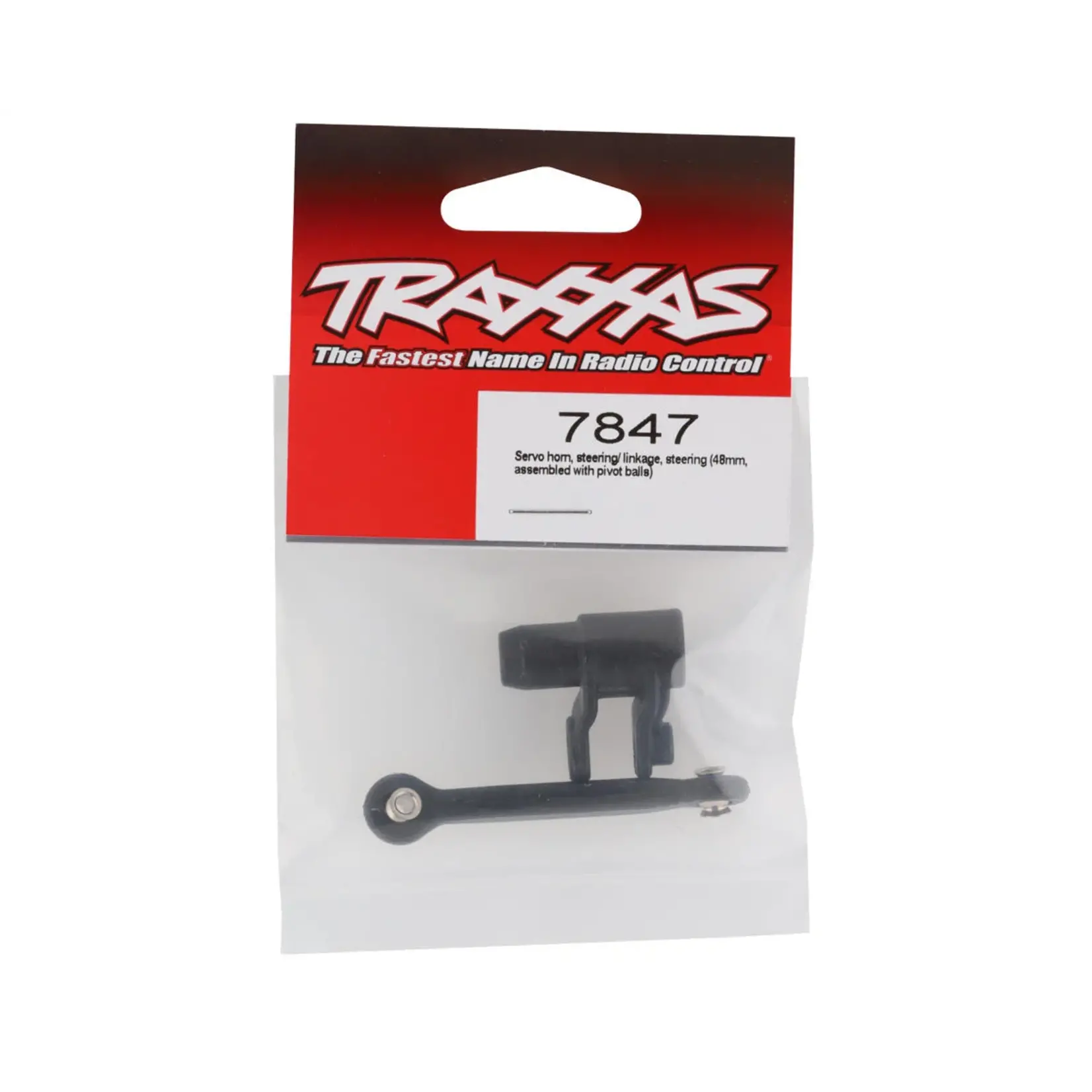 Traxxas #7847  Traxxas Servo Horn & Pre-Assembled Steering Linkage