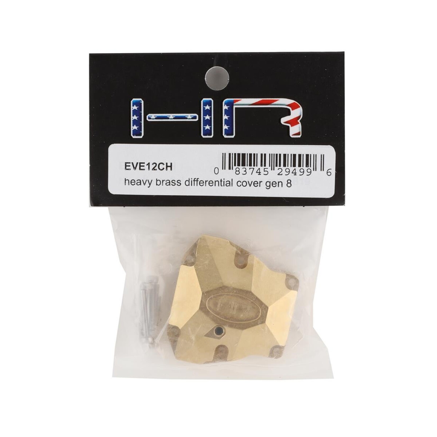 Hot Racing Hot Racing Redcat Gen8 Brass Differential Cover #EVE12CH