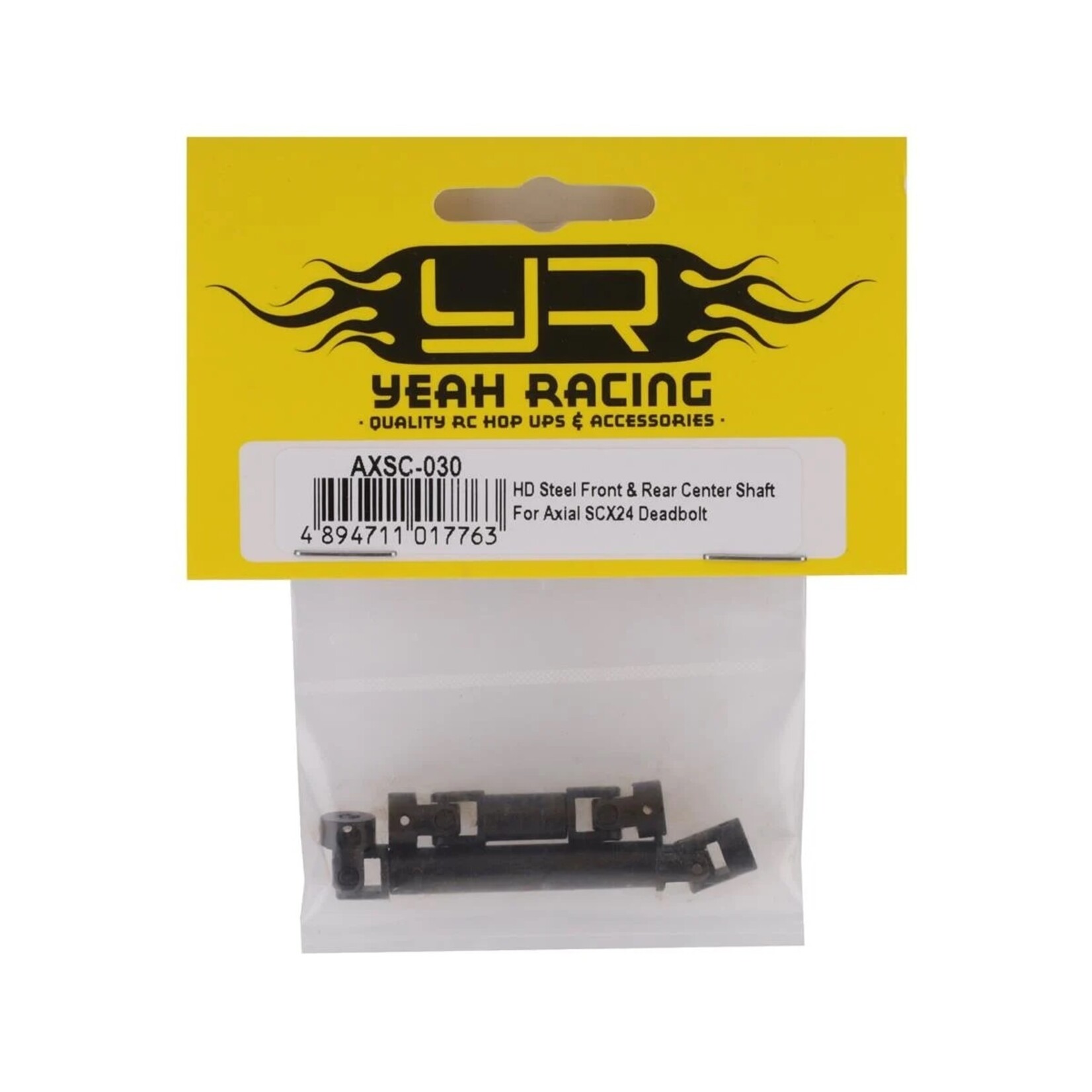 Yeah Racing Yeah Racing SCX24 Deadbolt Steel Center Driveshafts #AXSC-030