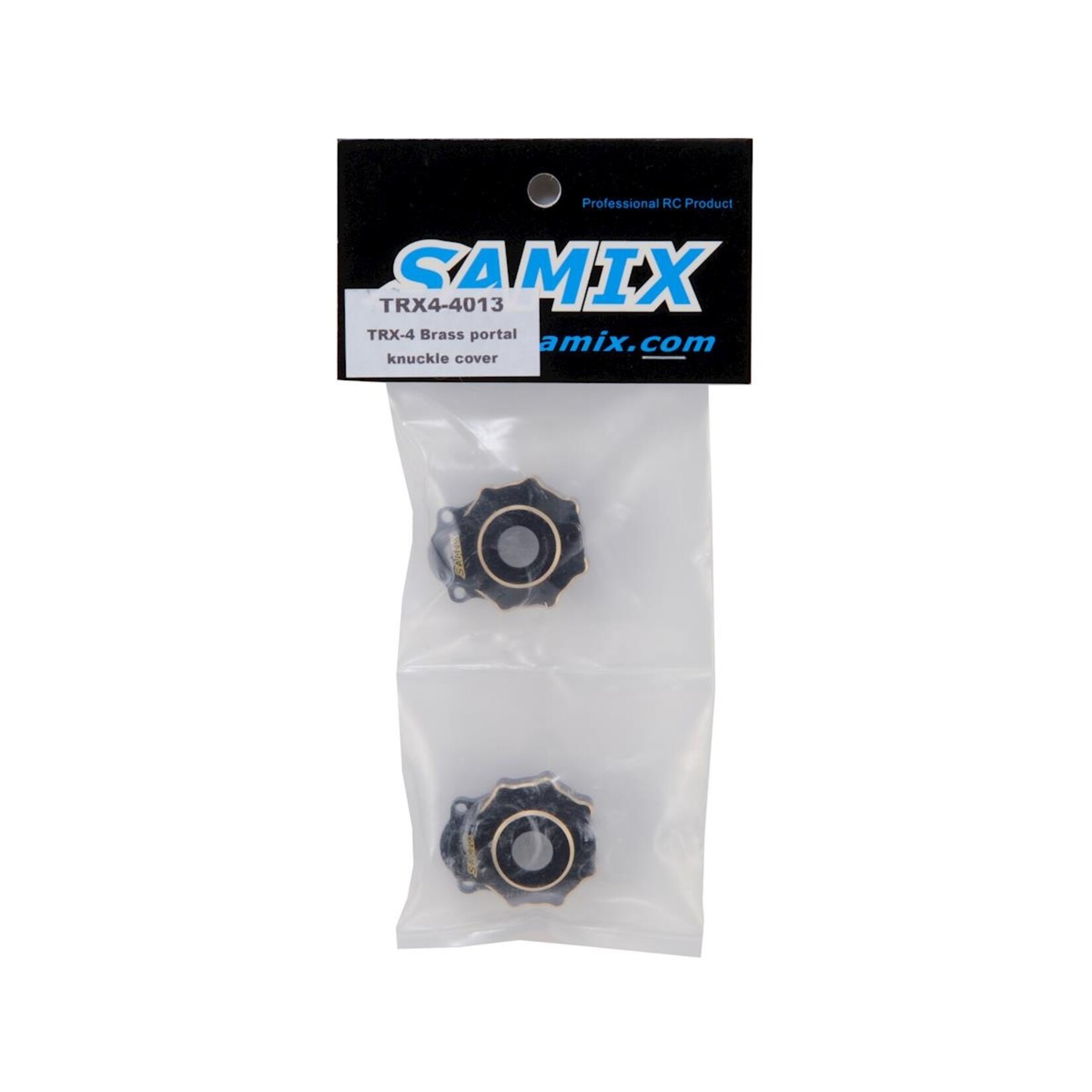 Samix Samix Traxxas TRX-4 Brass Portal Knuckle Cover #SAMTRX4-4013